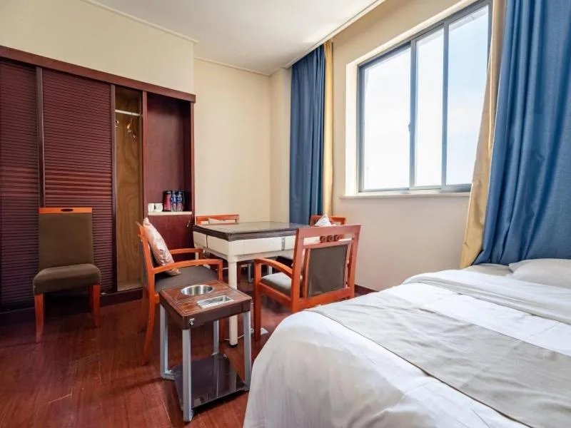 Bed in GreenTree Alliance Zhejiang Zhoushan Haitian Avenue West Donghai Road Hotel