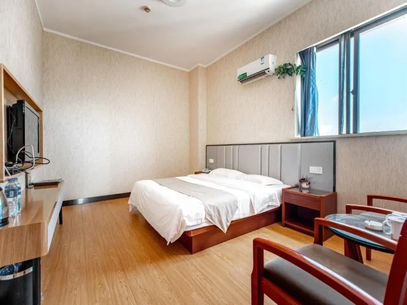 Bed in GreenTree Alliance Zhejiang Zhoushan Haitian Avenue West Donghai Road Hotel
