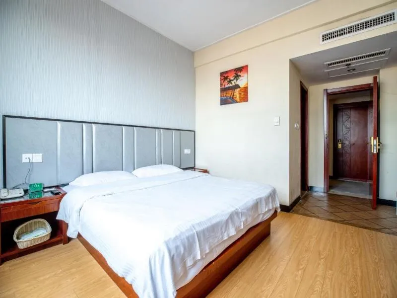 Bed in GreenTree Alliance Zhejiang Zhoushan Haitian Avenue West Donghai Road Hotel