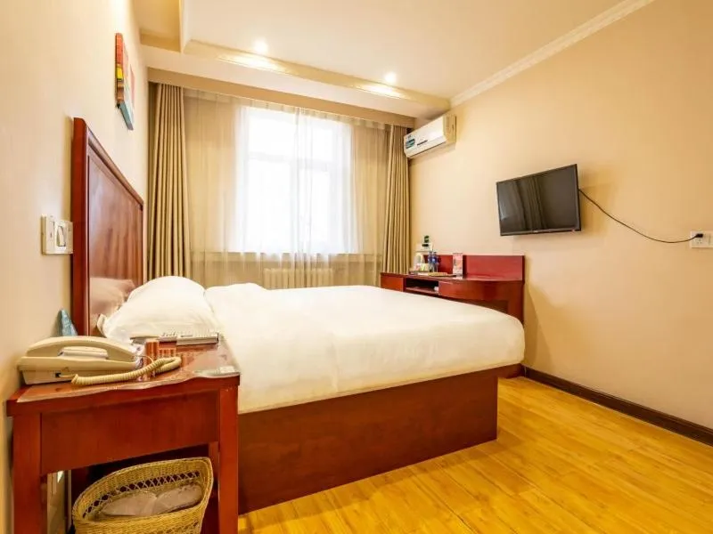 Bed in GreenTree Inn GanSu BaiYin East Bus Station LanBao Road Express Hotel