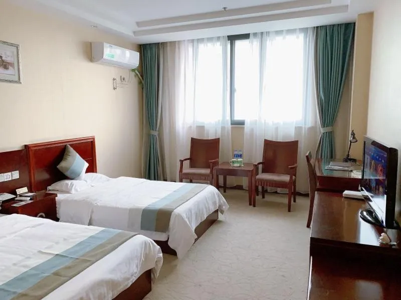 Bed in GreenTree Alliance Jiangsu Wuxi Yixing jinsanjiao Bus Station Hotel