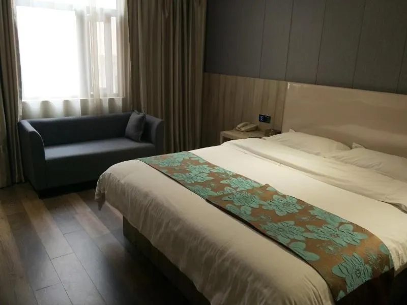 Bed in GreenTree Inn JiangSu YanCheng JianHu ShangGang Bus Station Freeway 204 Express Hotel