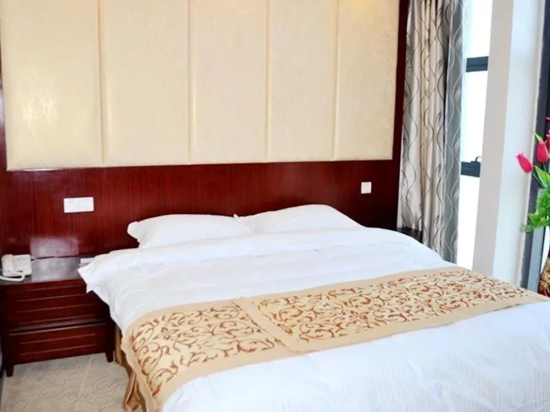 Bed in GreenTree Inn JiangSu YanCheng West Bus Station Business Hotel