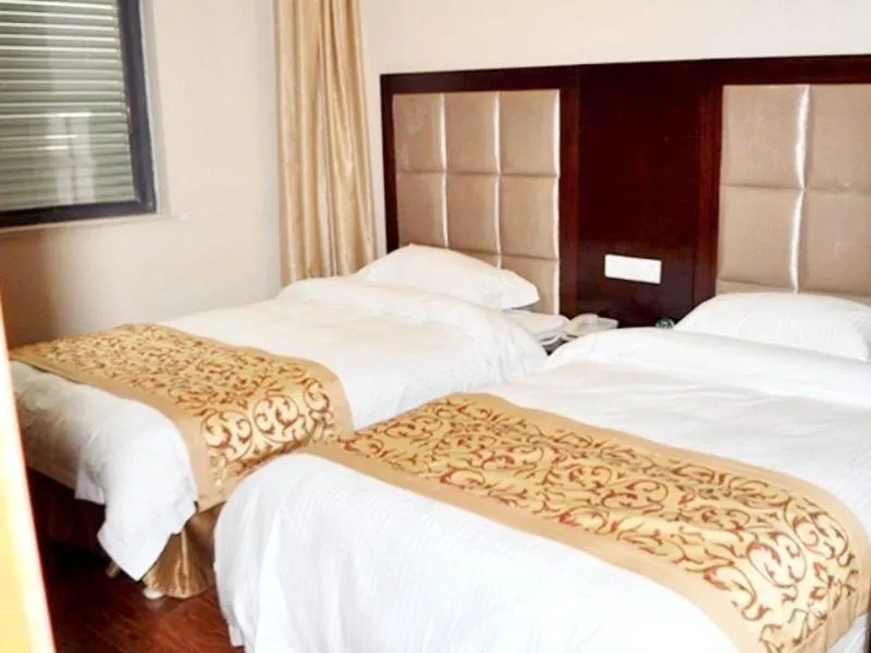 Bed in GreenTree Inn JiangSu YanCheng West Bus Station Business Hotel