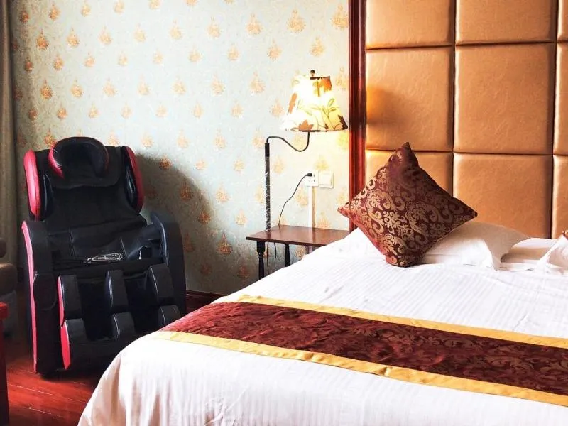 Bed in GreenTree Inn JIangSu XuZhou PeiXian Bus Station TangMu Road Business Hotel