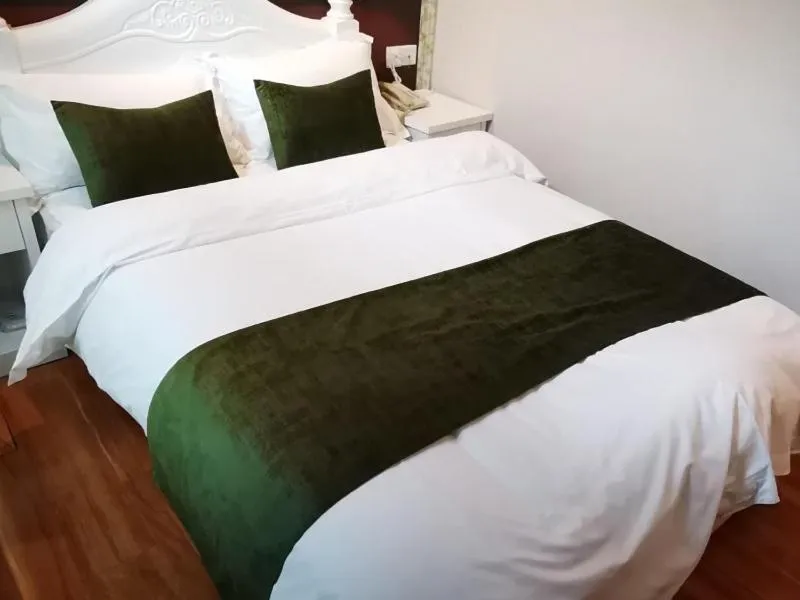 Bed in GreenTree Inn Anhui Hefei Mengcheng Road Beierhuan Express Hotel