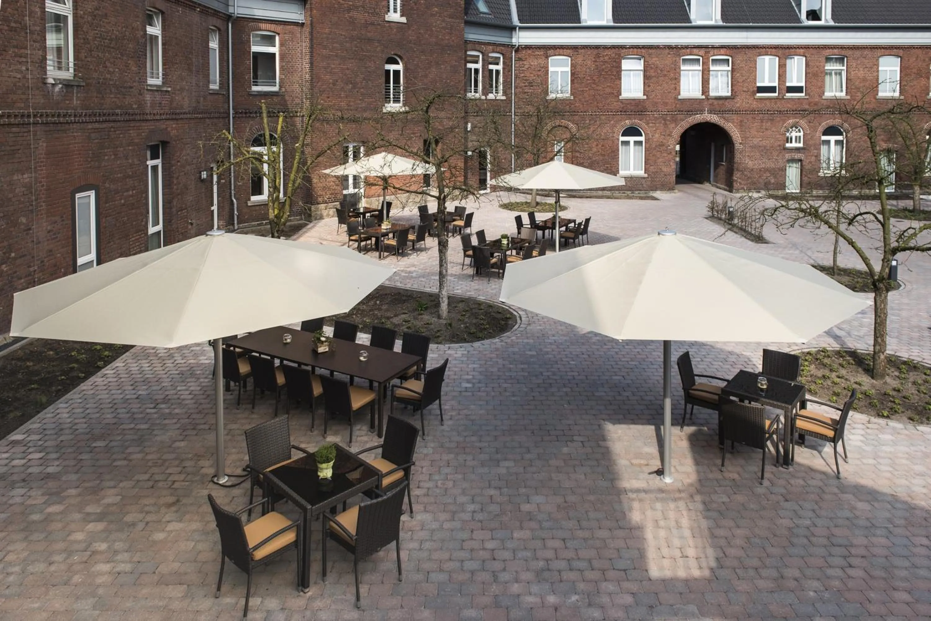 Balcony/Terrace in Alexianer Hotel am Wasserturm