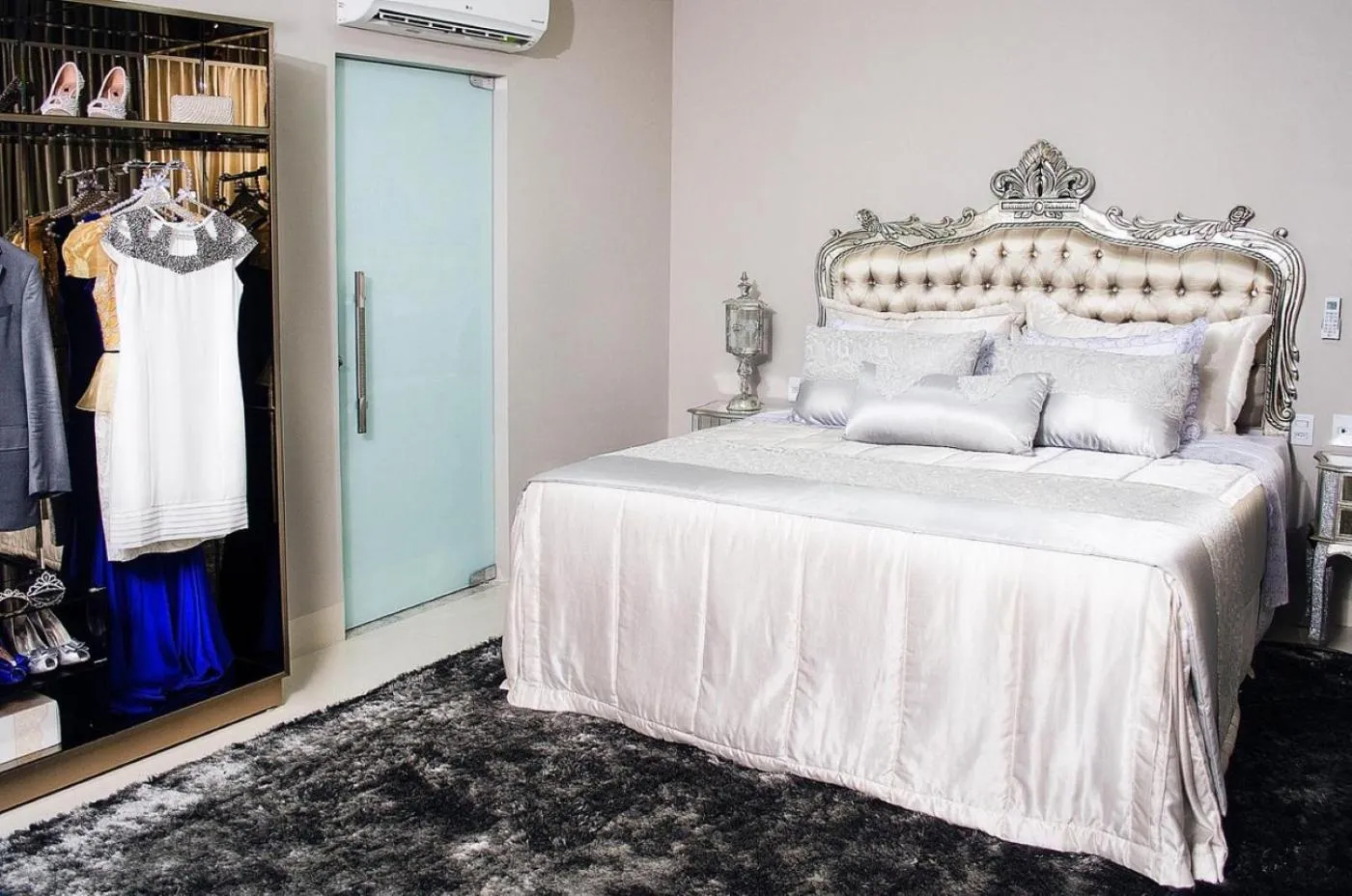 Bed in Céu Palmas Hotel