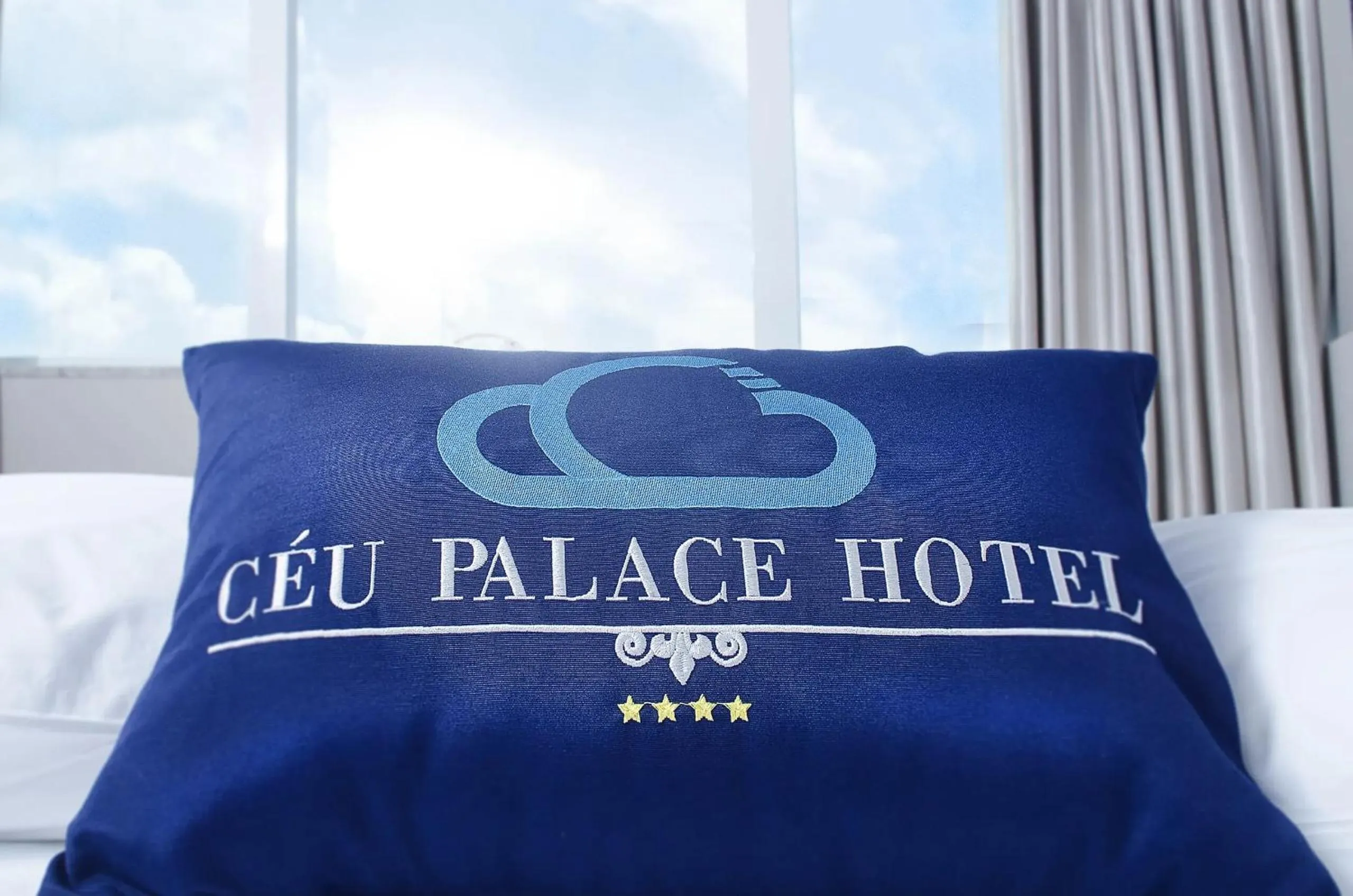 Bed in Céu Palmas Hotel