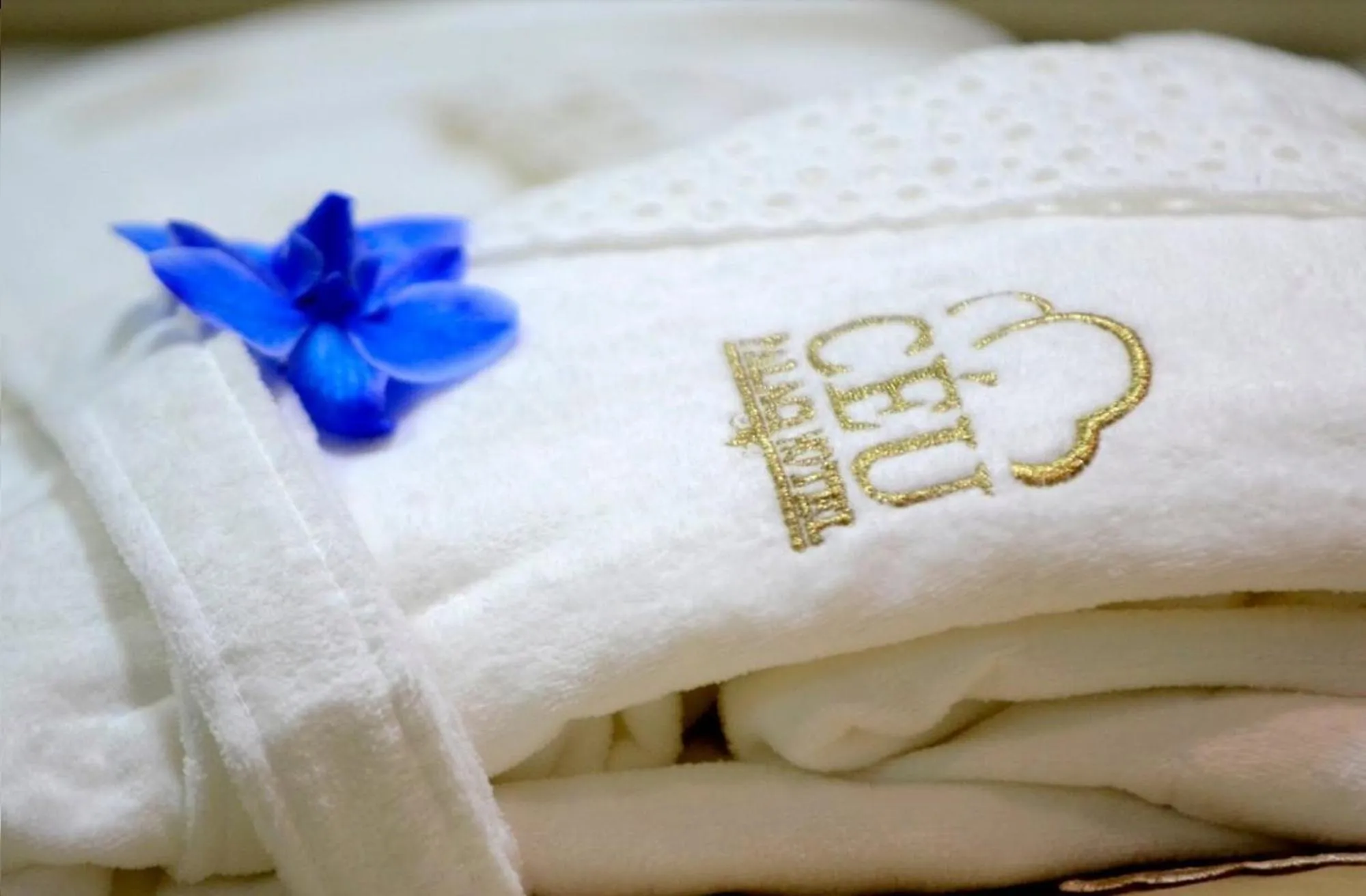 Bed in Céu Palmas Hotel