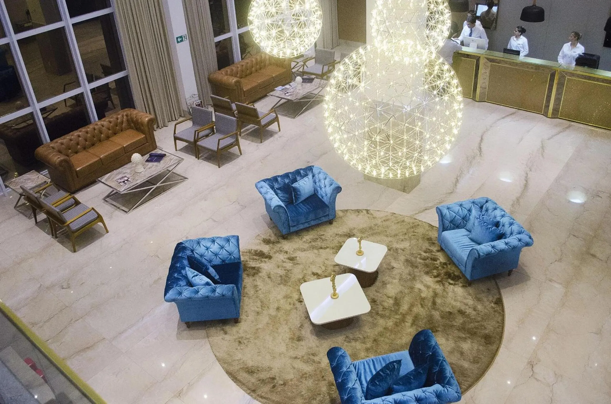 Lobby or reception in Céu Palmas Hotel