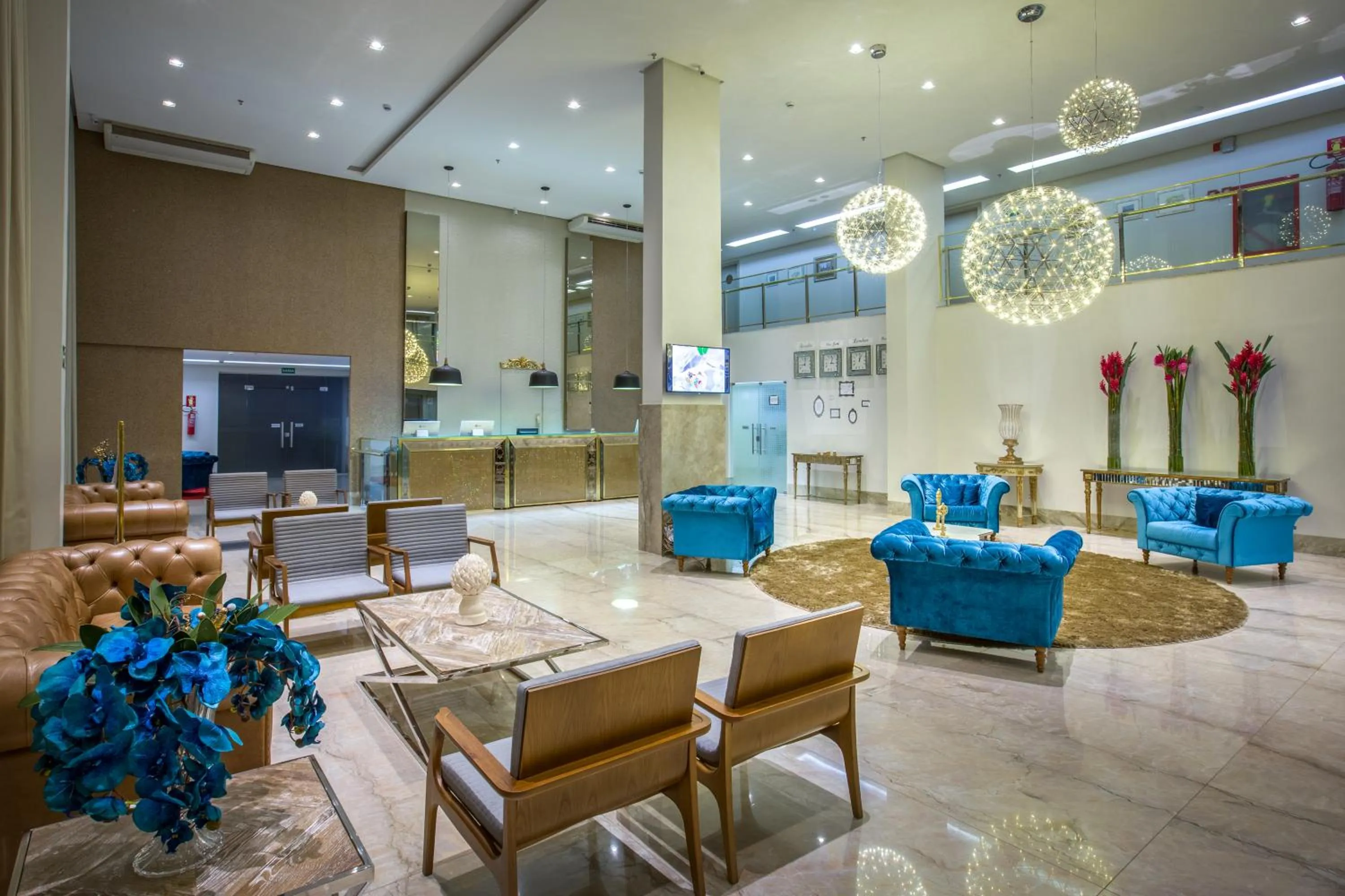 Lobby or reception in Céu Palmas Hotel