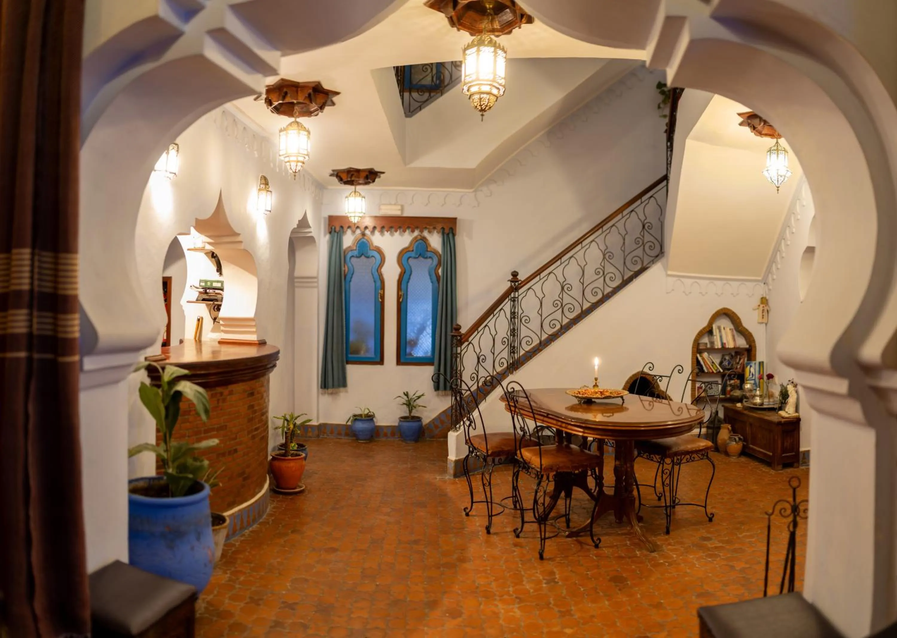 Seating area in Casa Sabila