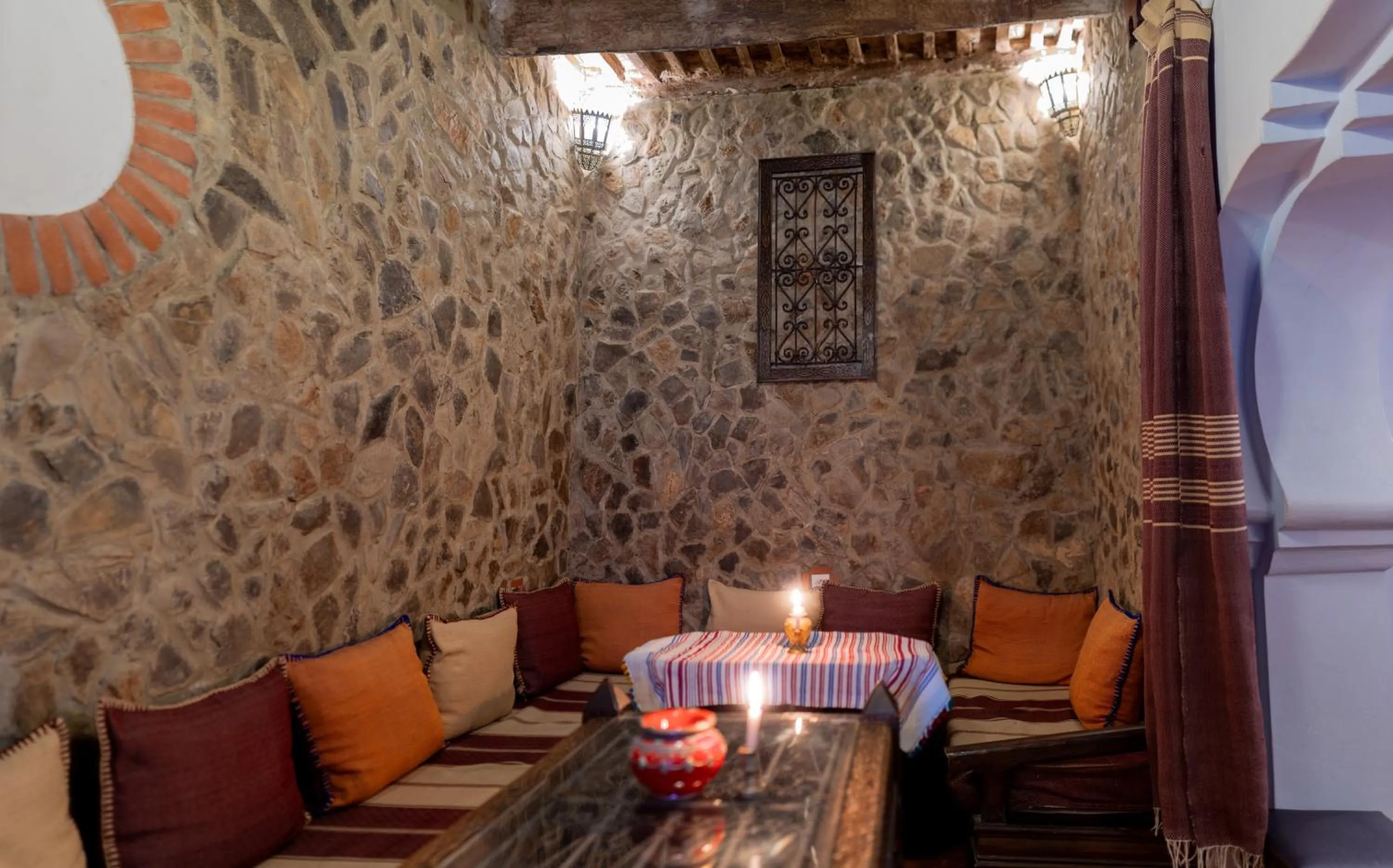 Seating area in Casa Sabila