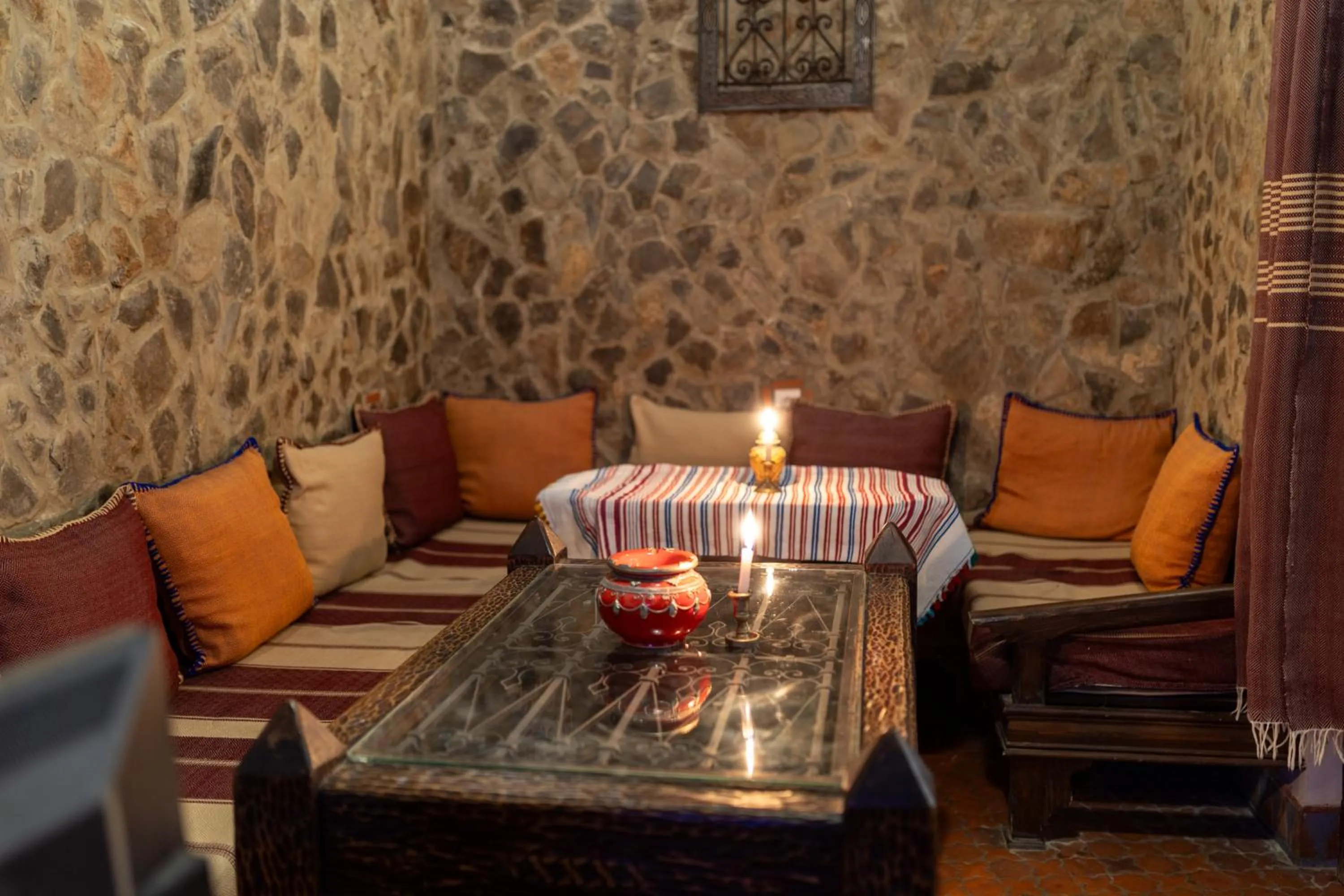 Seating area in Casa Sabila