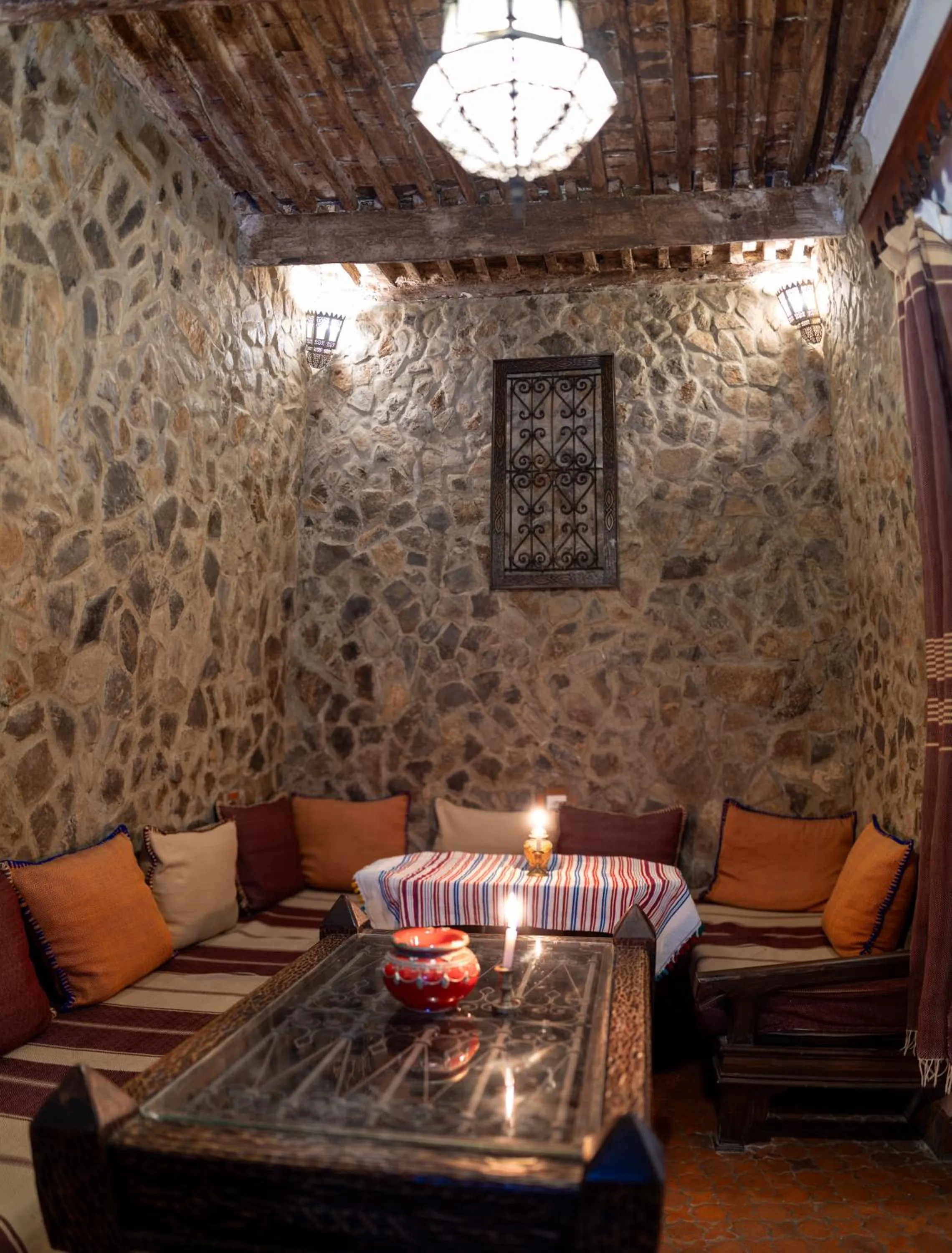 Seating area in Casa Sabila