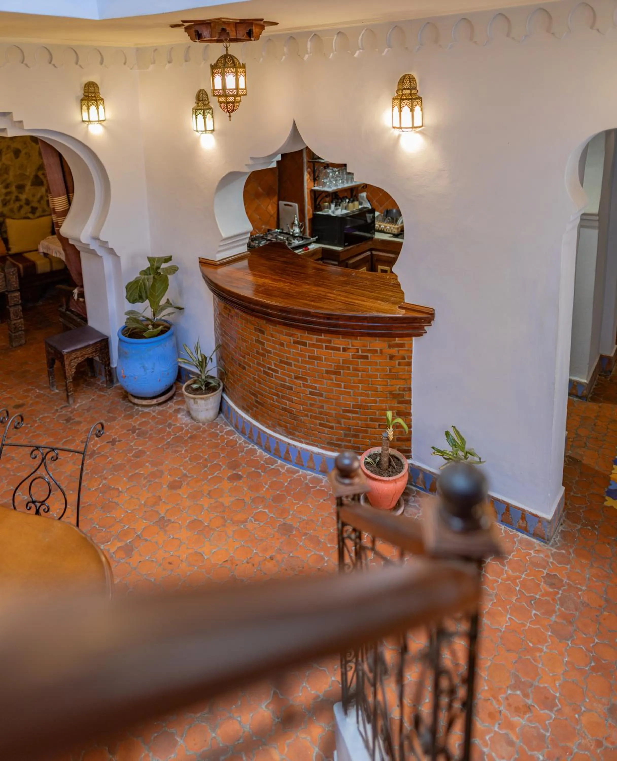 Seating area in Casa Sabila