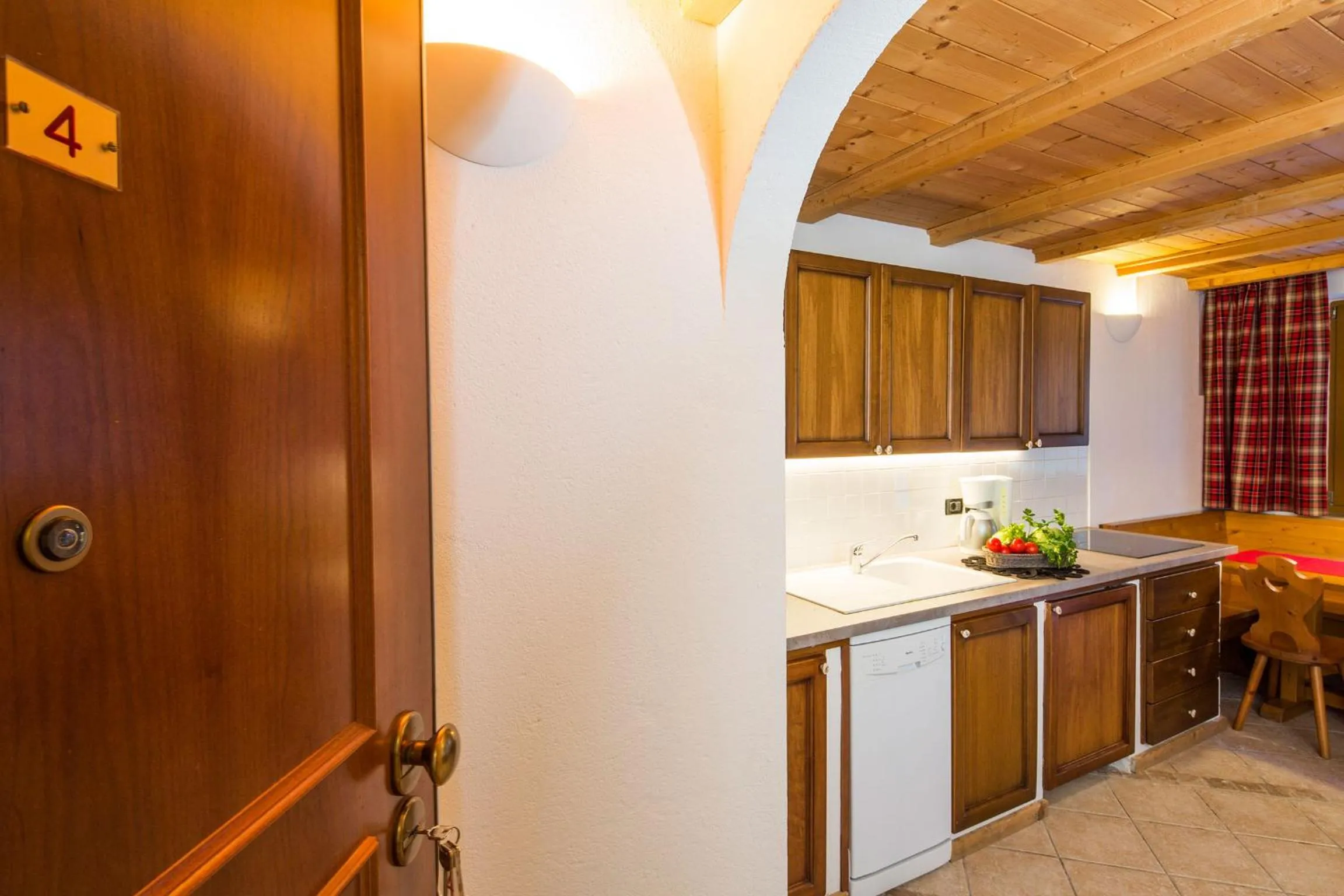 Kitchen or kitchenette in Stelvio Residence