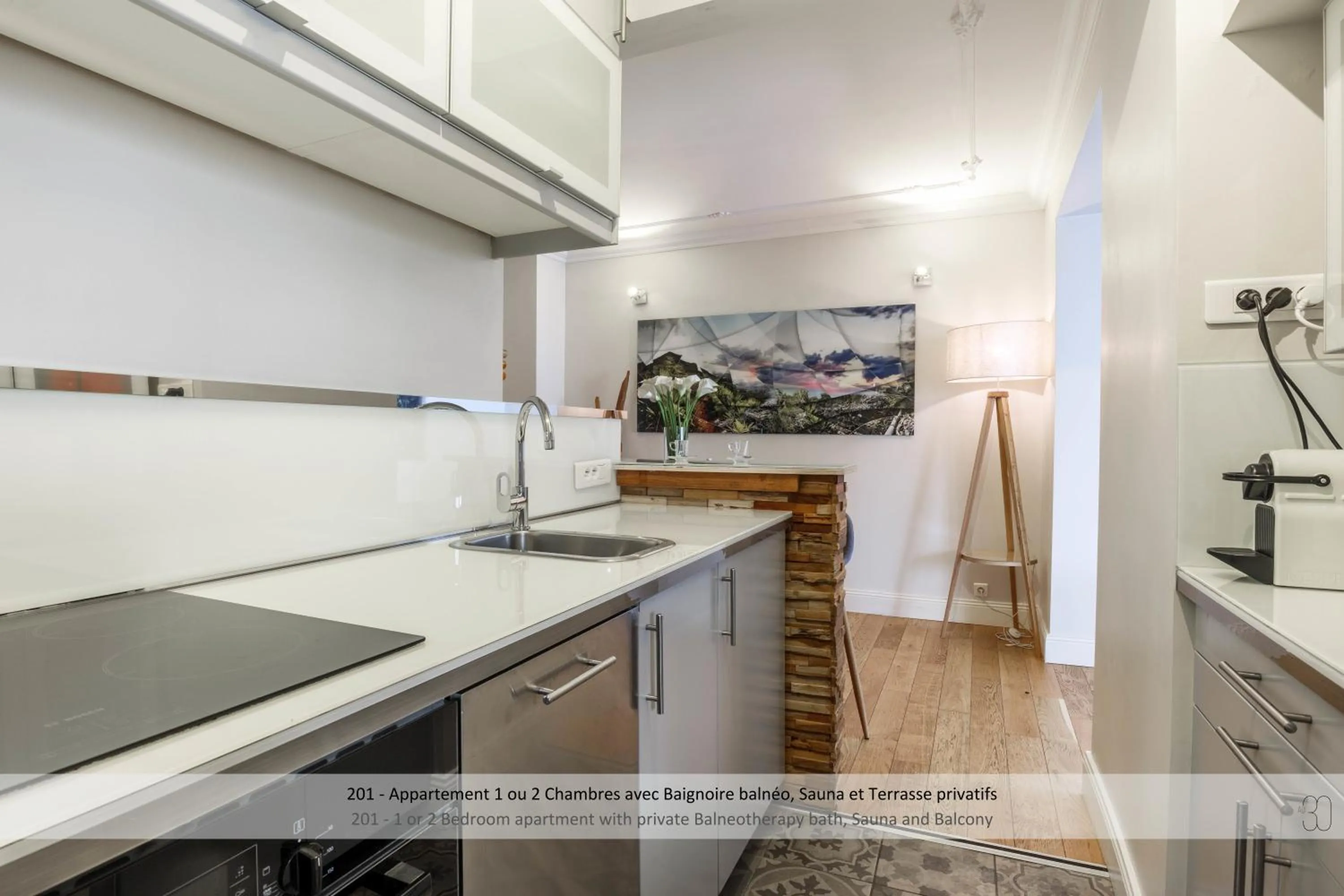 kitchen in Au 30 Lille Centre Grand Palais