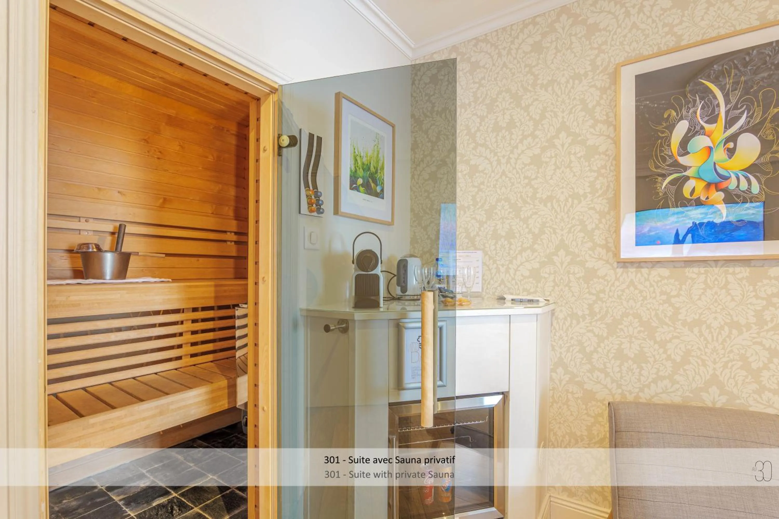 Sauna in Au 30 Lille Centre Grand Palais