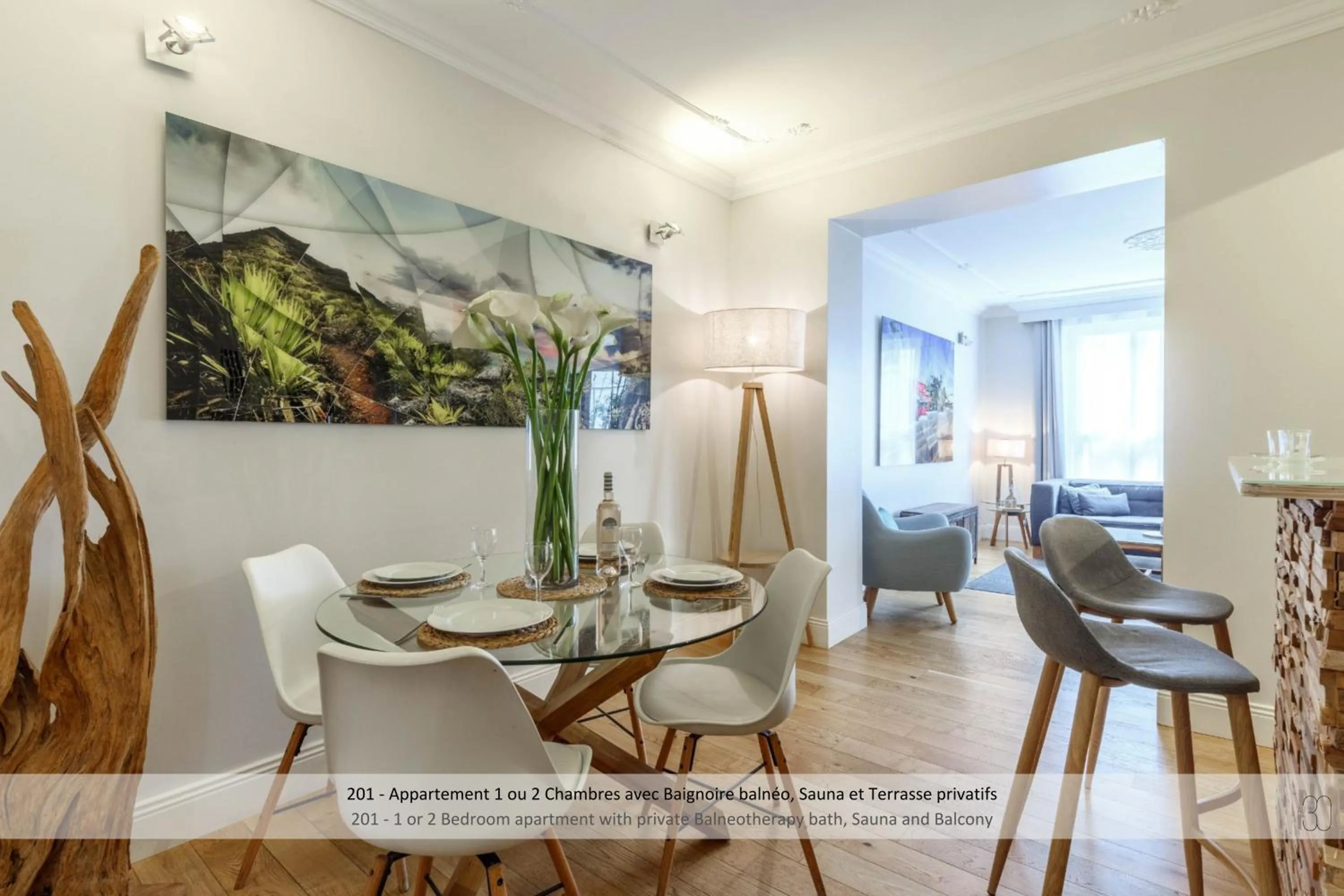 Living room in Au 30 Lille Centre Grand Palais