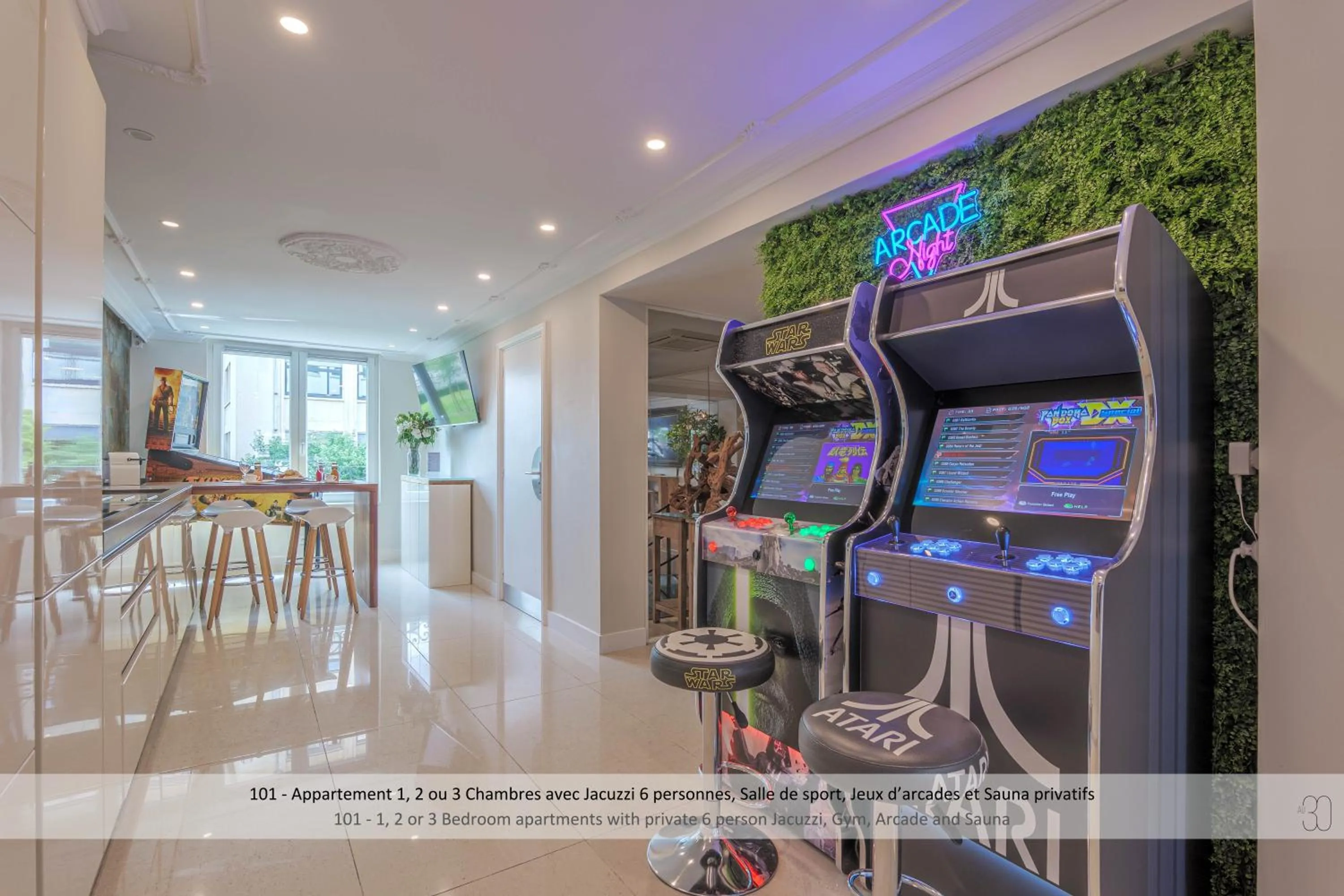 Game Room in Au 30 Lille Centre Grand Palais