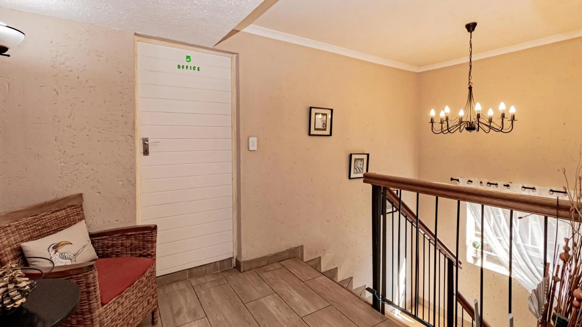 Seating area in B&B on 8th Avenue