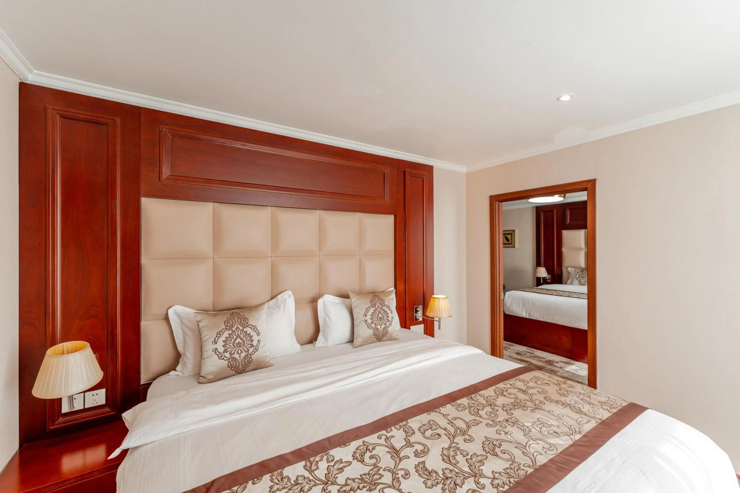 Bed in Premium Hotel Ulaanbaatar