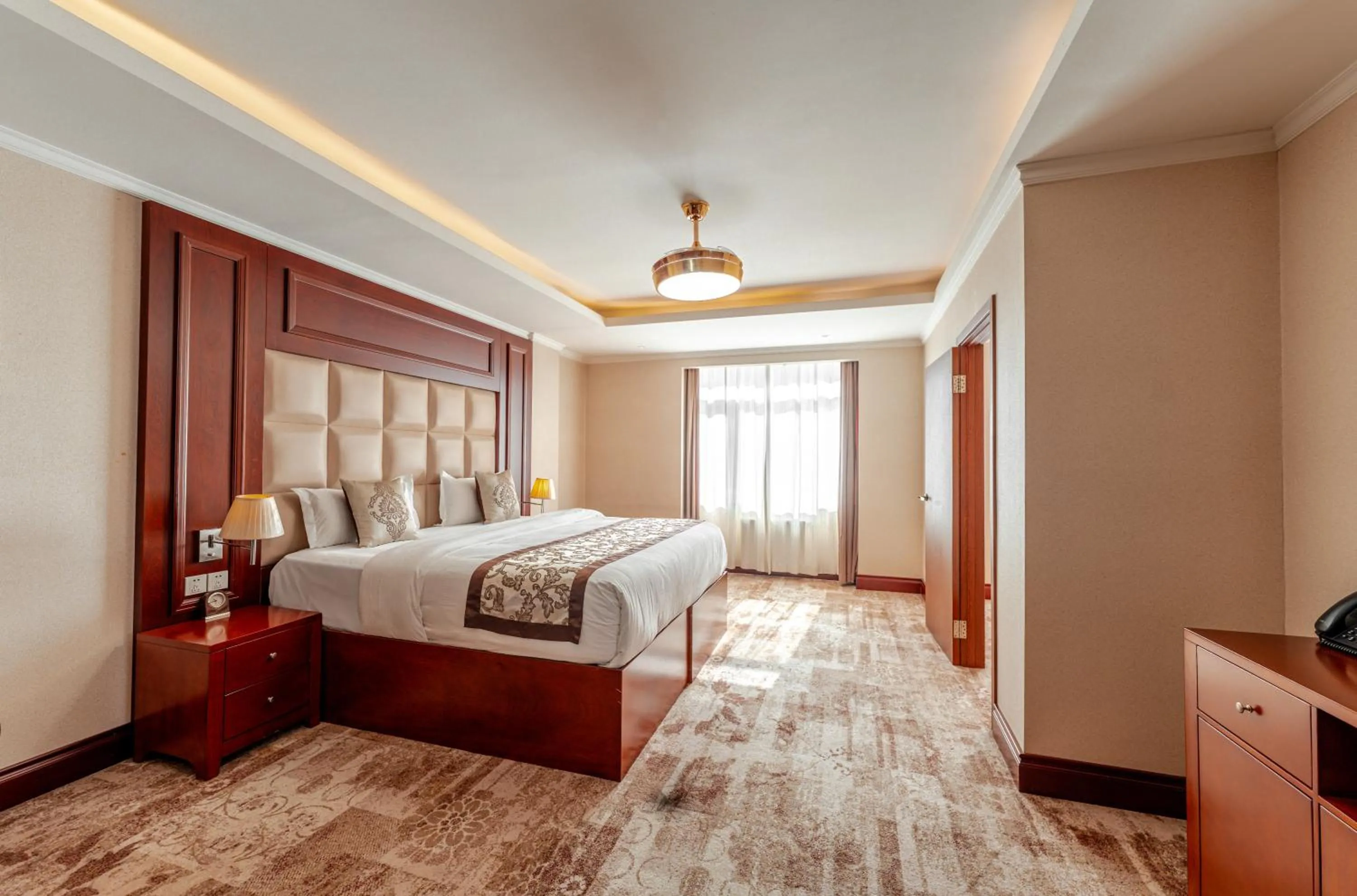 Bedroom, Bed in Premium Hotel Ulaanbaatar