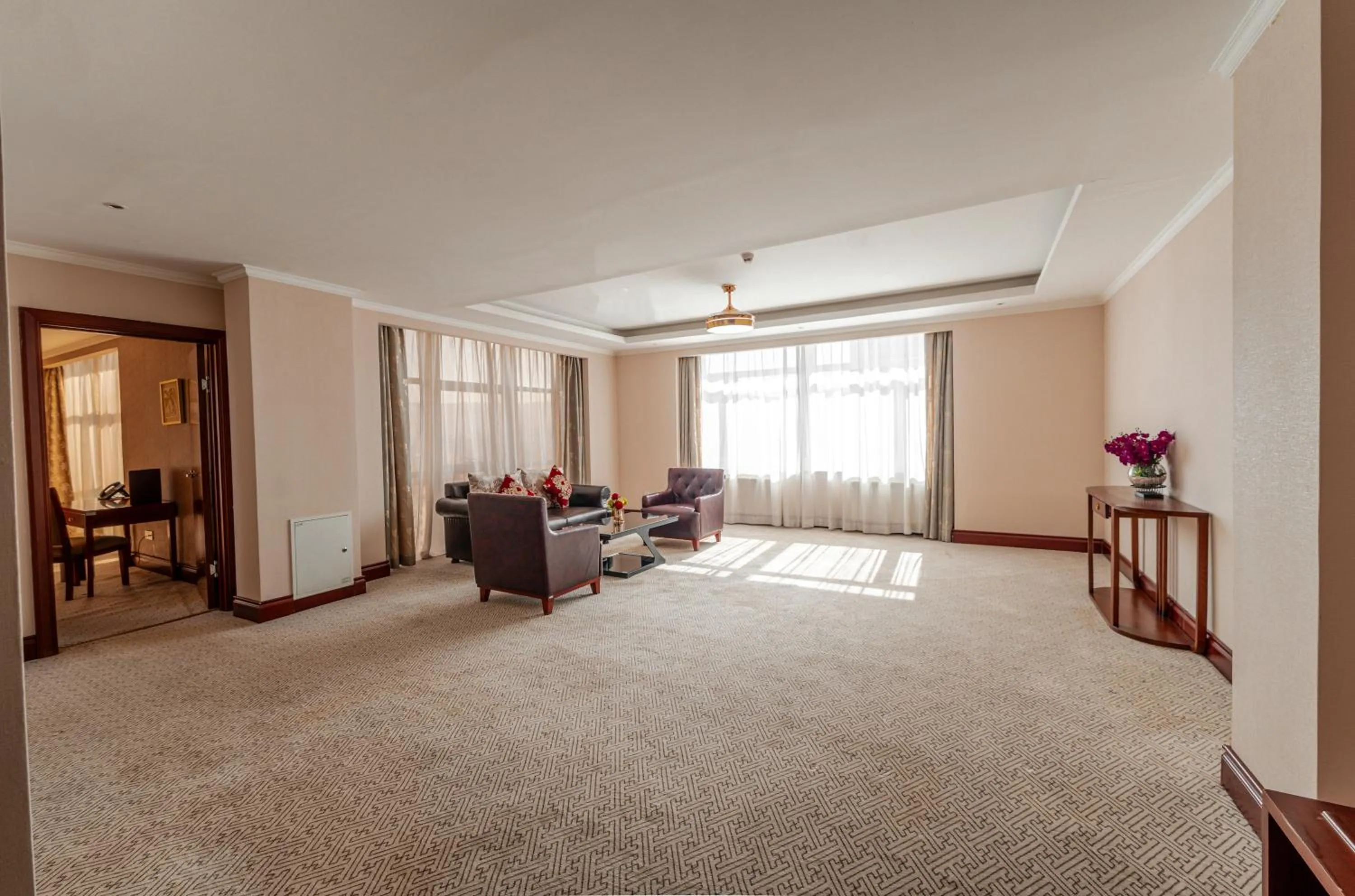 Living room in Premium Hotel Ulaanbaatar