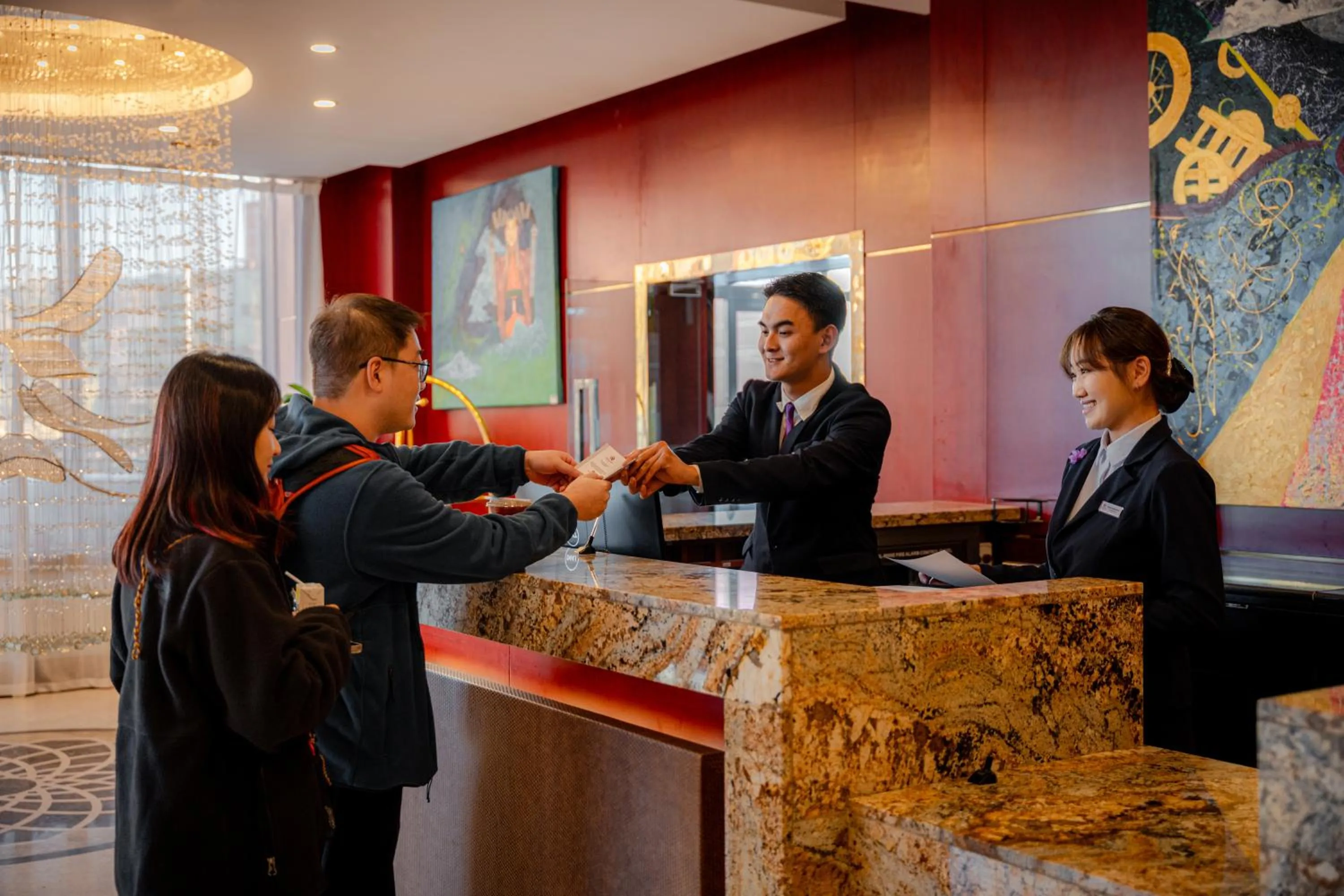 Staff in Premium Hotel Ulaanbaatar