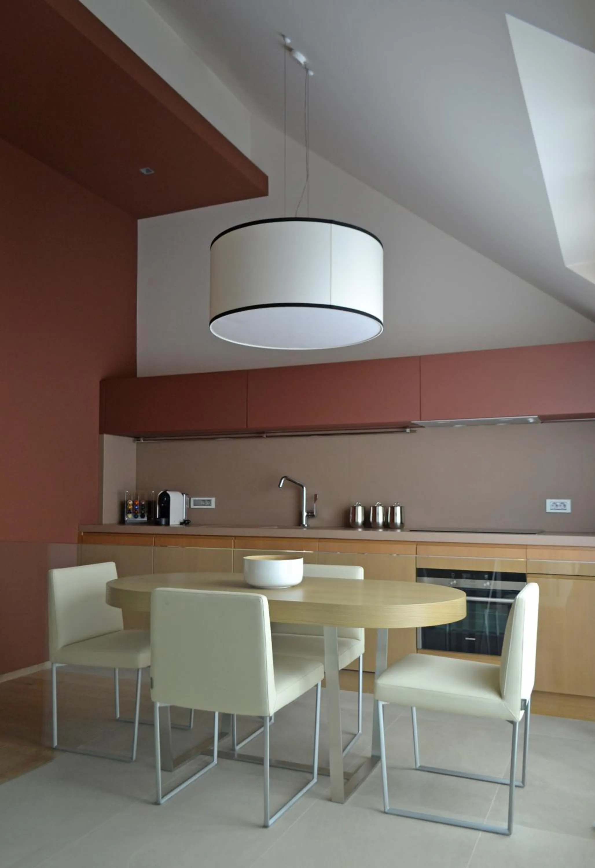 Dining area in Guillaume Suites