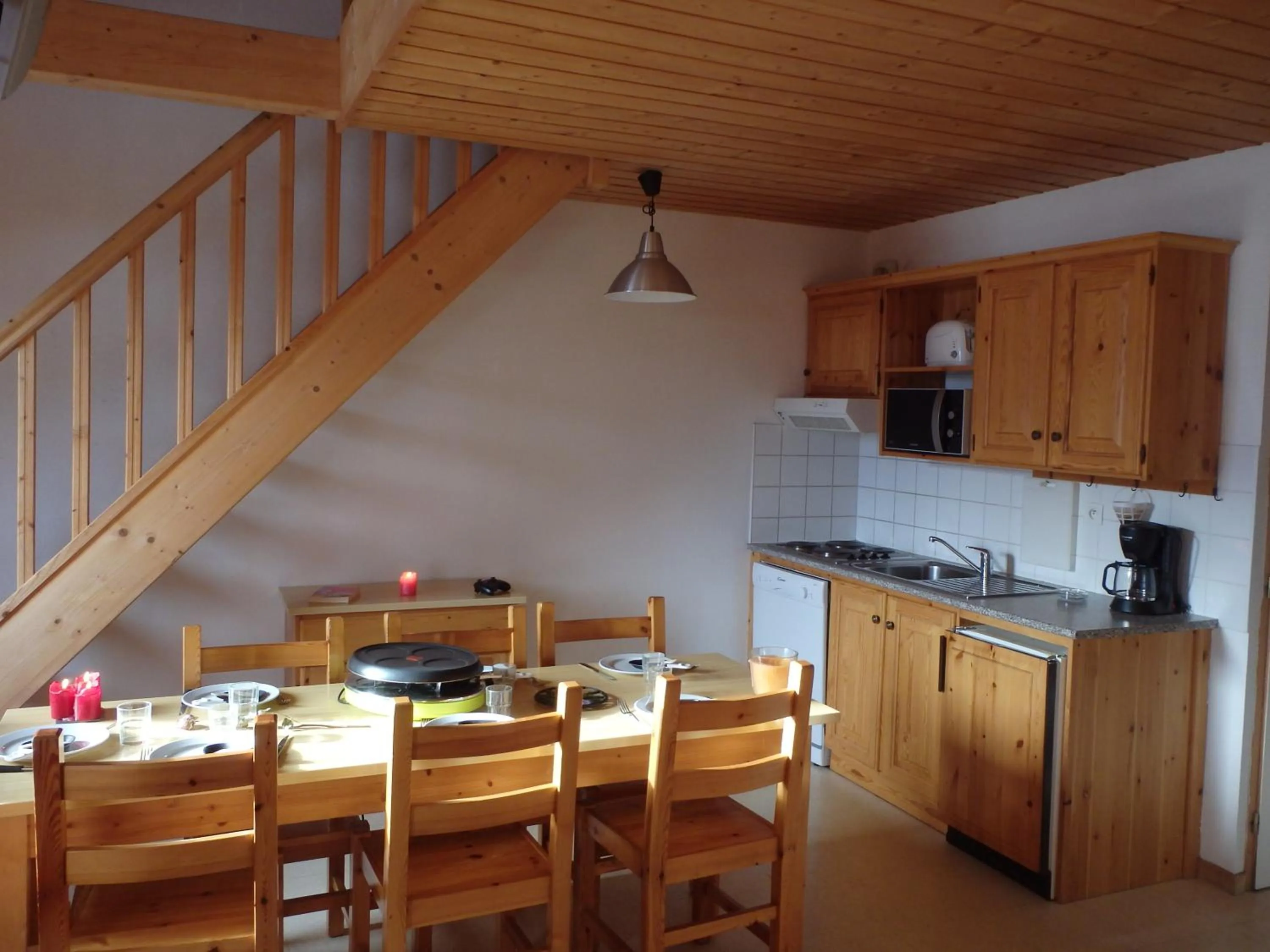Kitchen or kitchenette in Goélia - Les Chalets des Marmottes