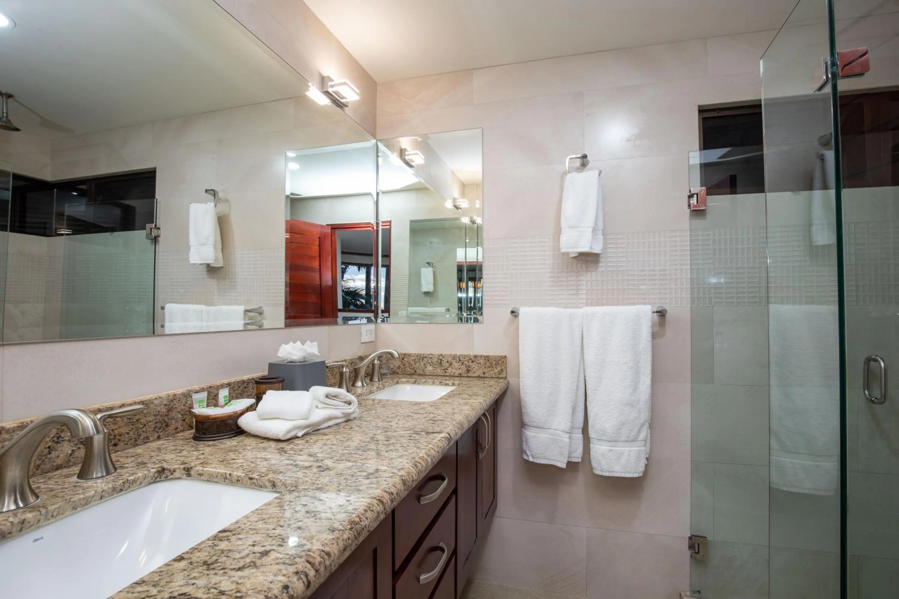 Shower in Tulemar Resort