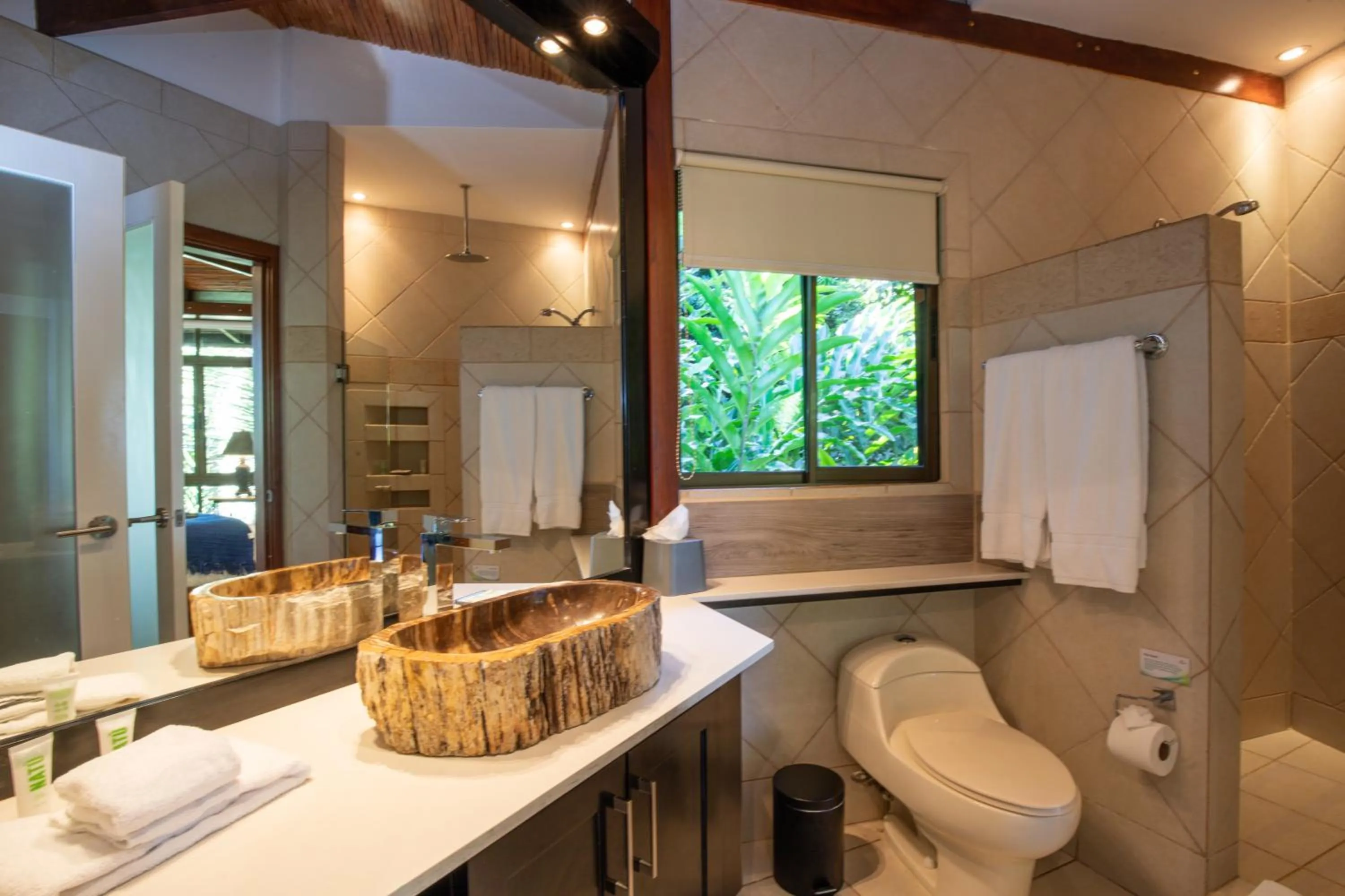 Shower in Tulemar Resort