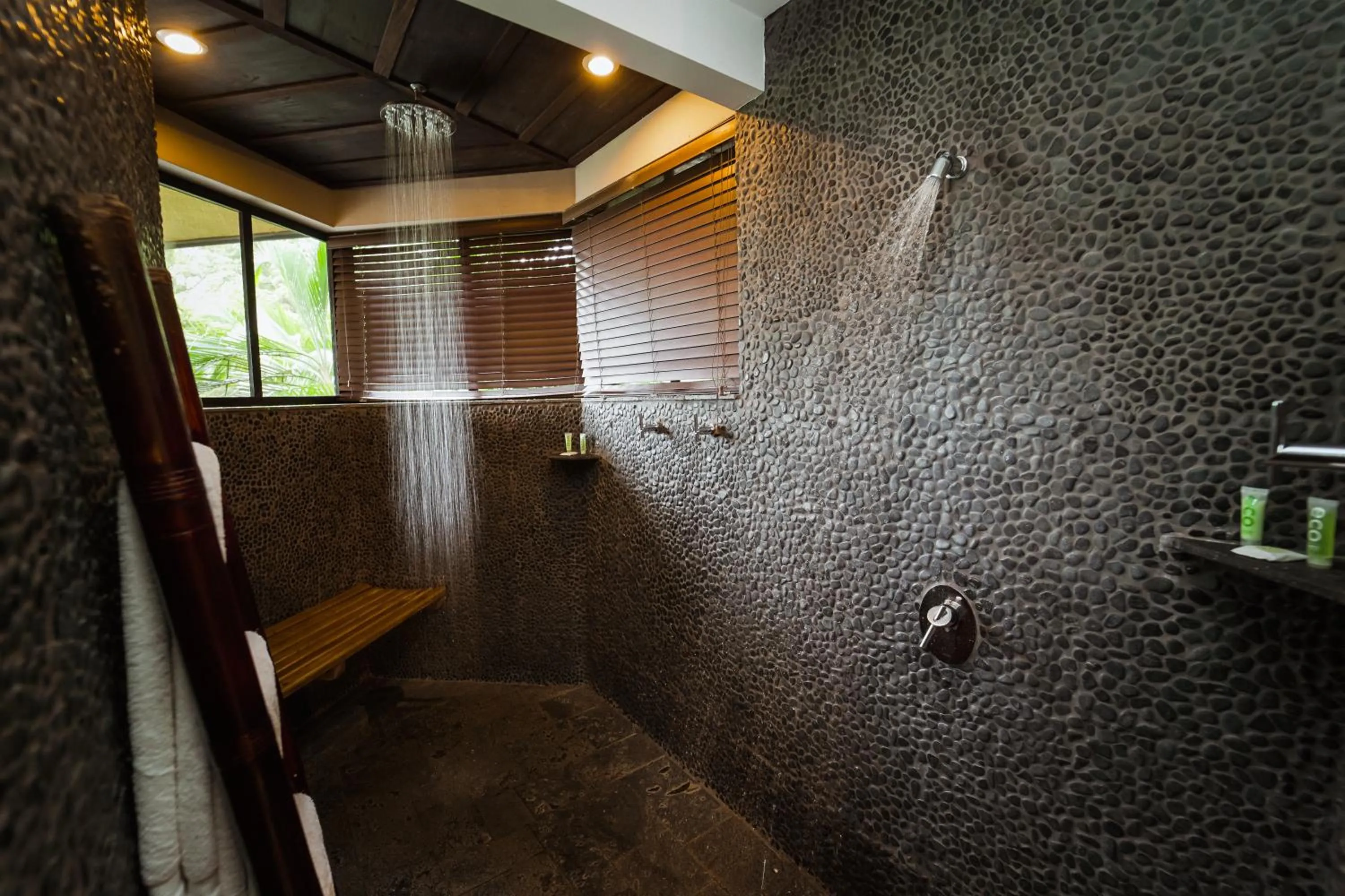 Shower in Tulemar Resort