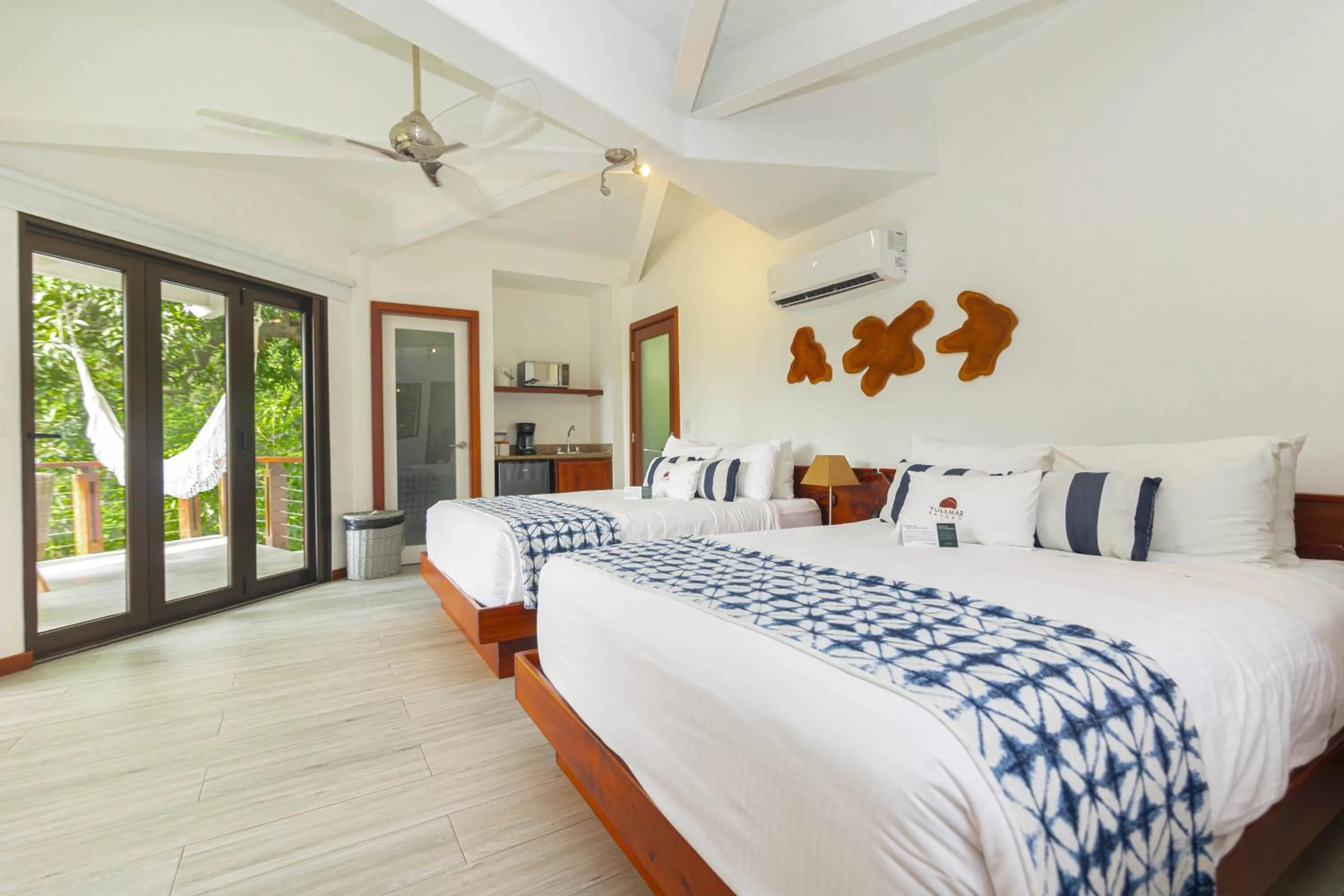 Bed in Tulemar Resort