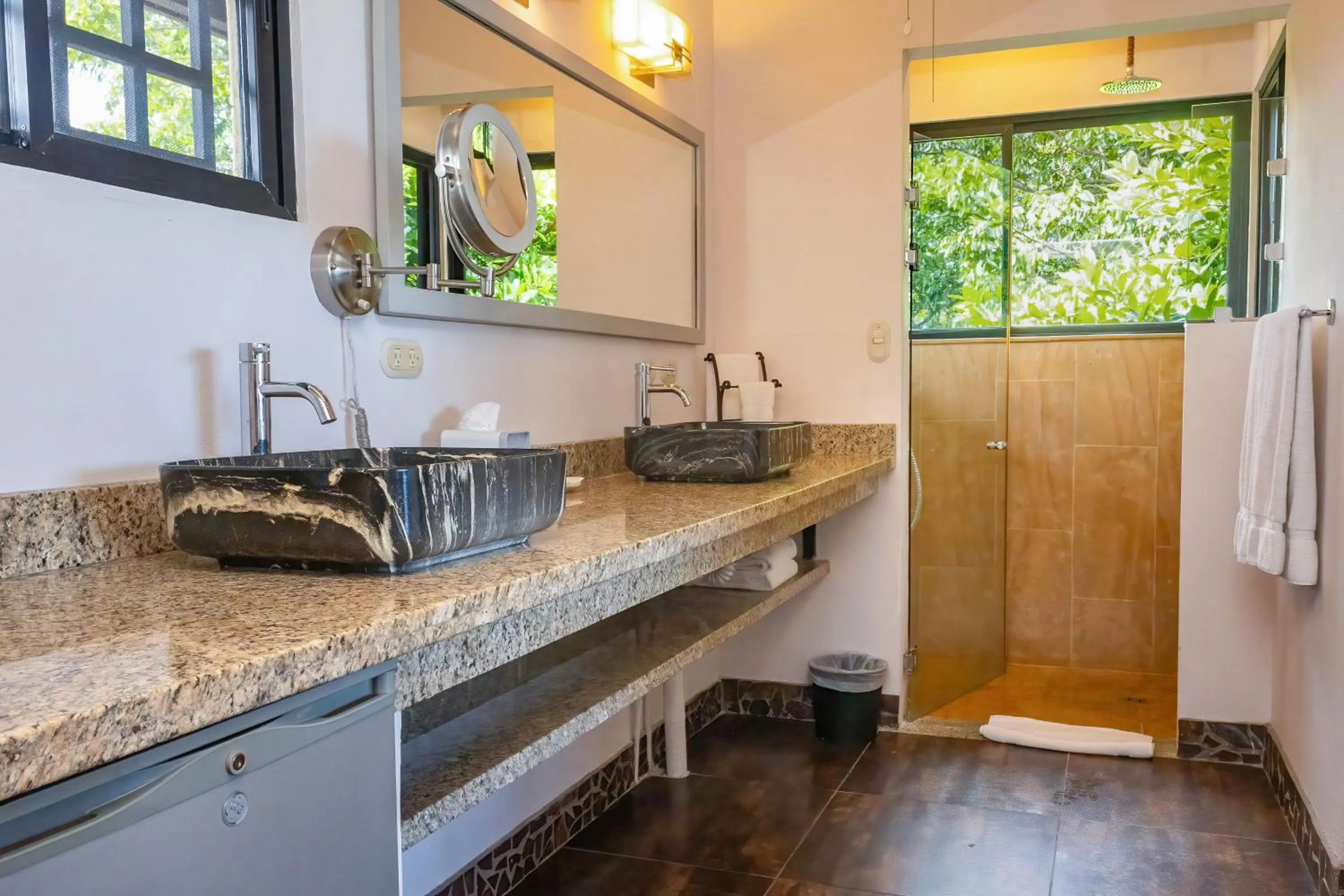 Shower in Tulemar Resort