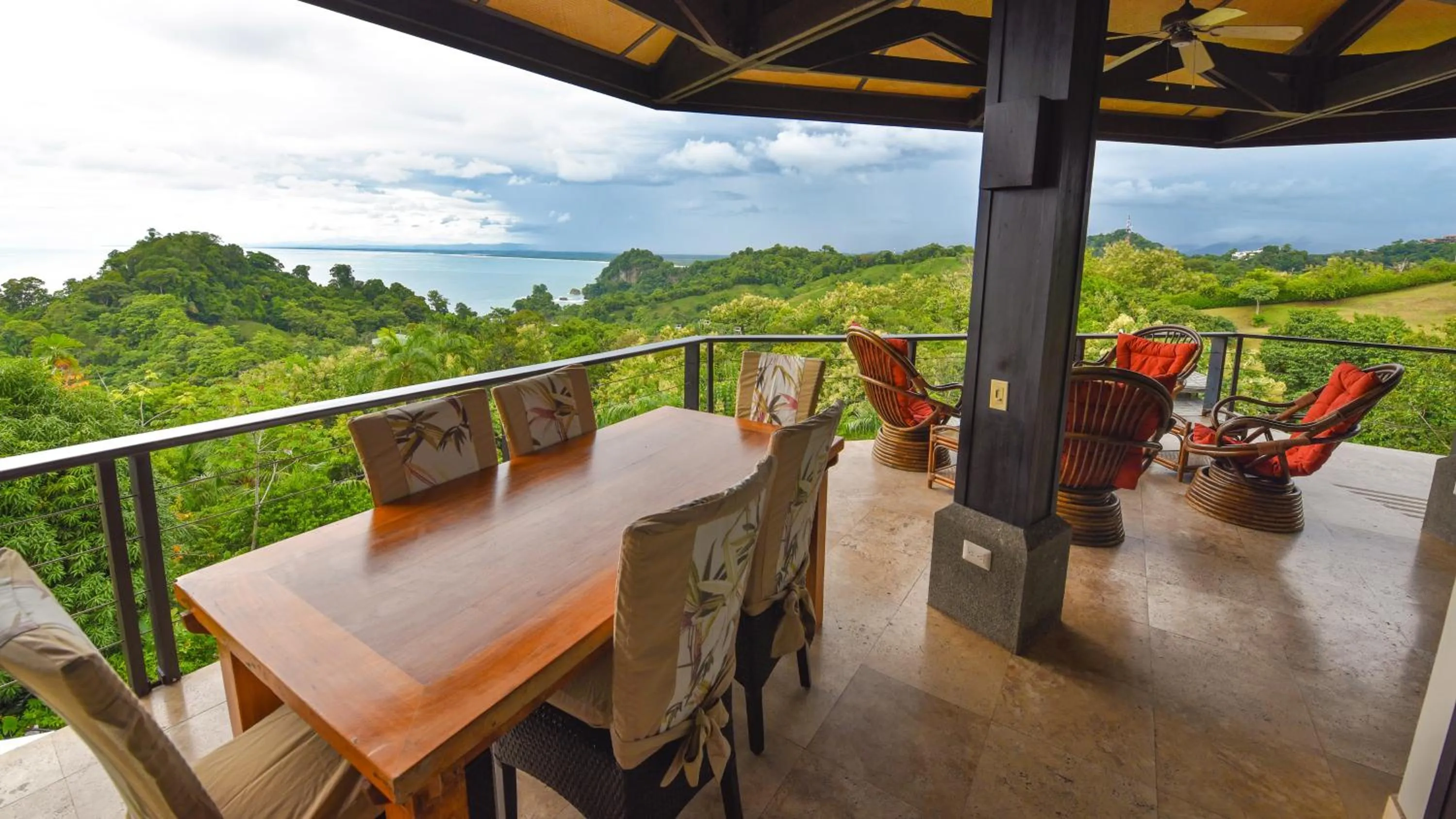 Patio in Tulemar Resort