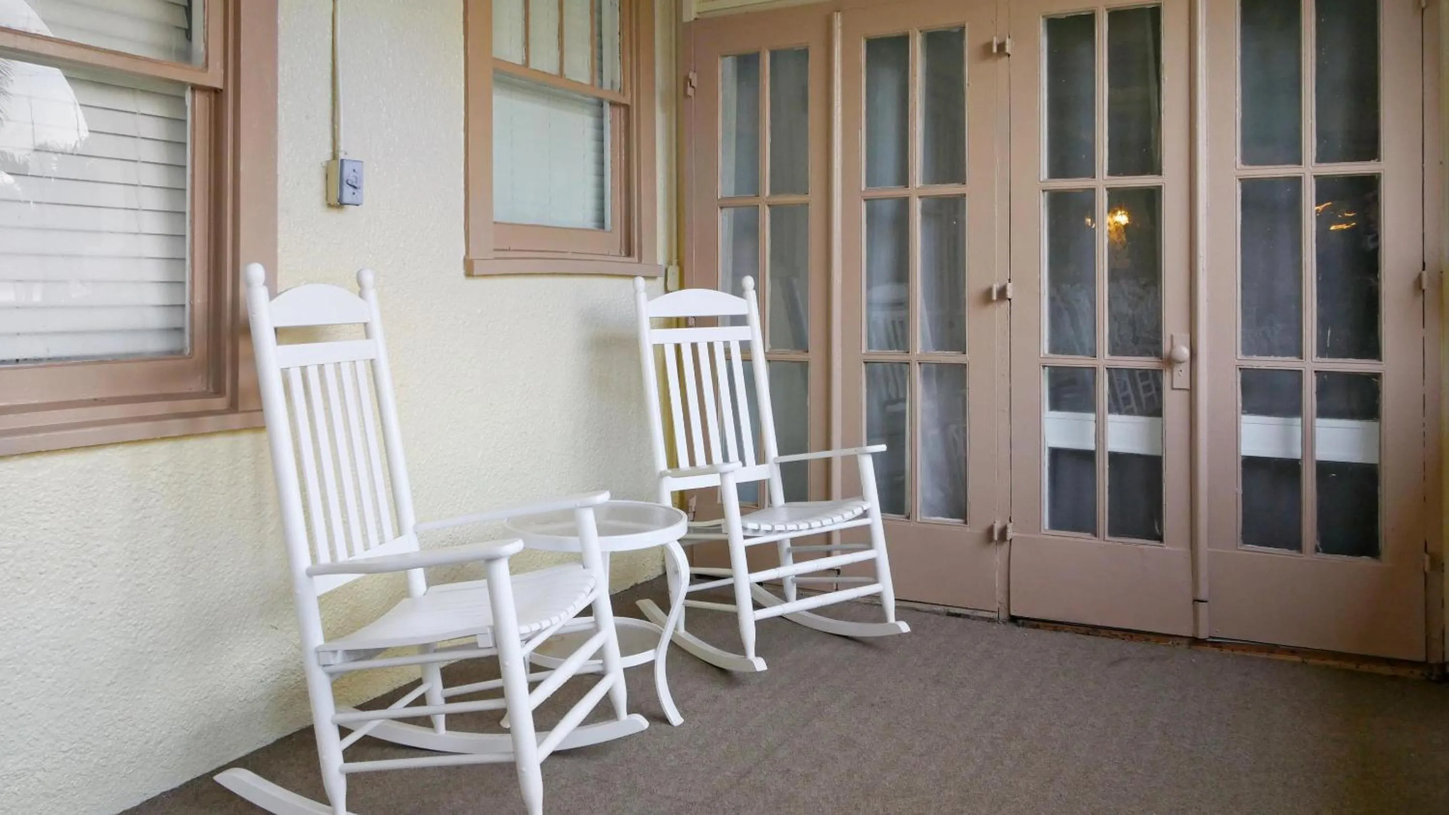 Balcony/Terrace in Crystal Bay Historic Hotel