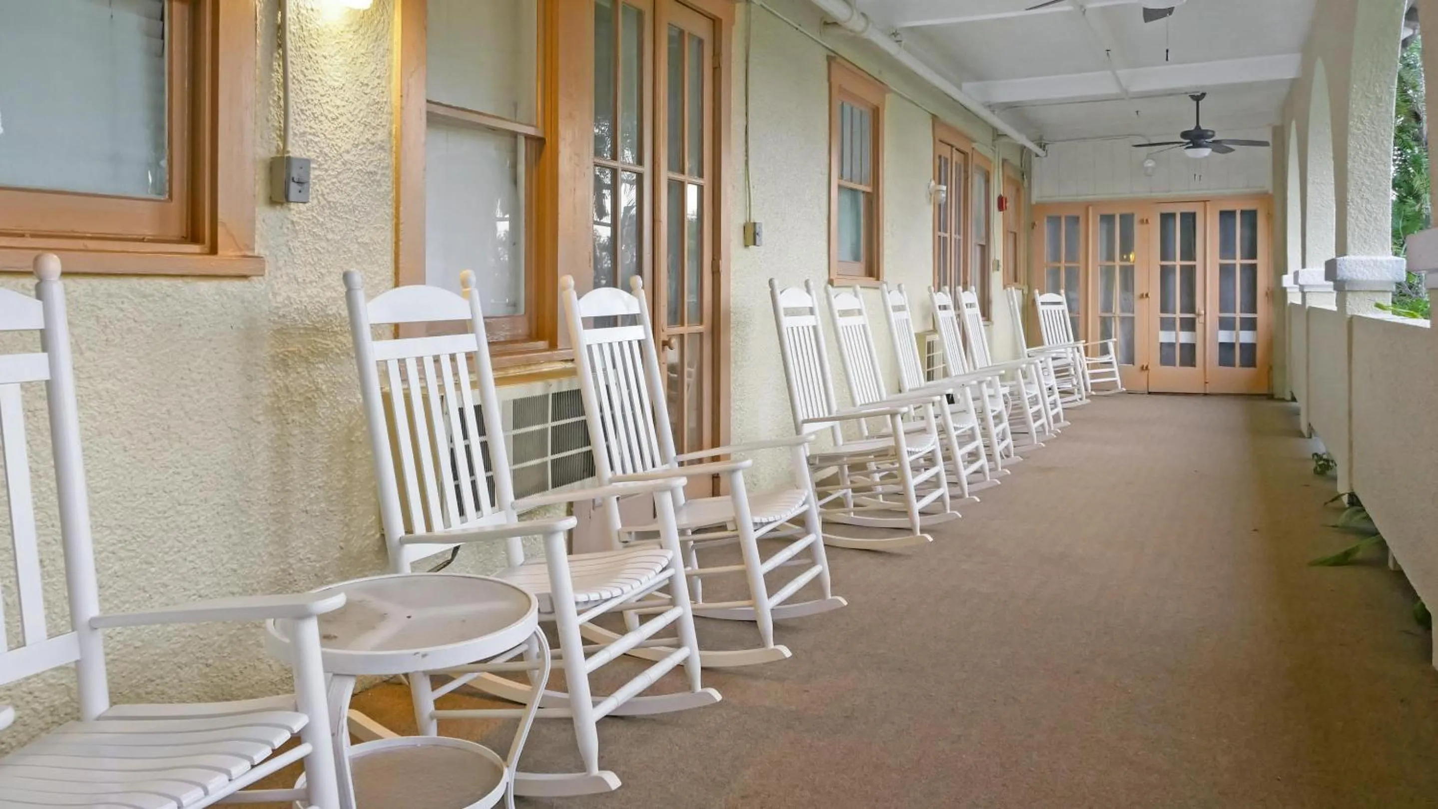 Balcony/Terrace in Crystal Bay Historic Hotel