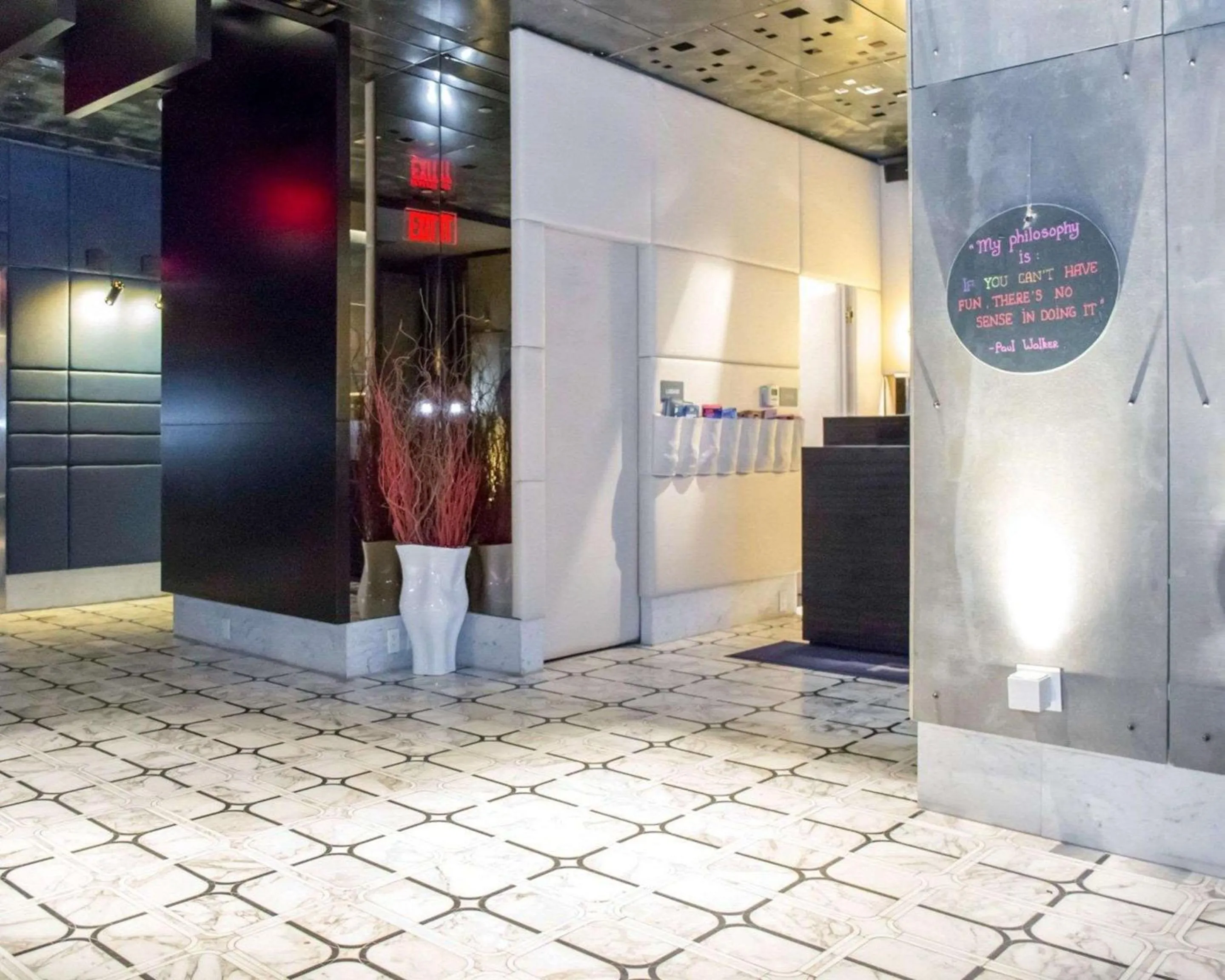 Lobby or reception in The Paul Hotel