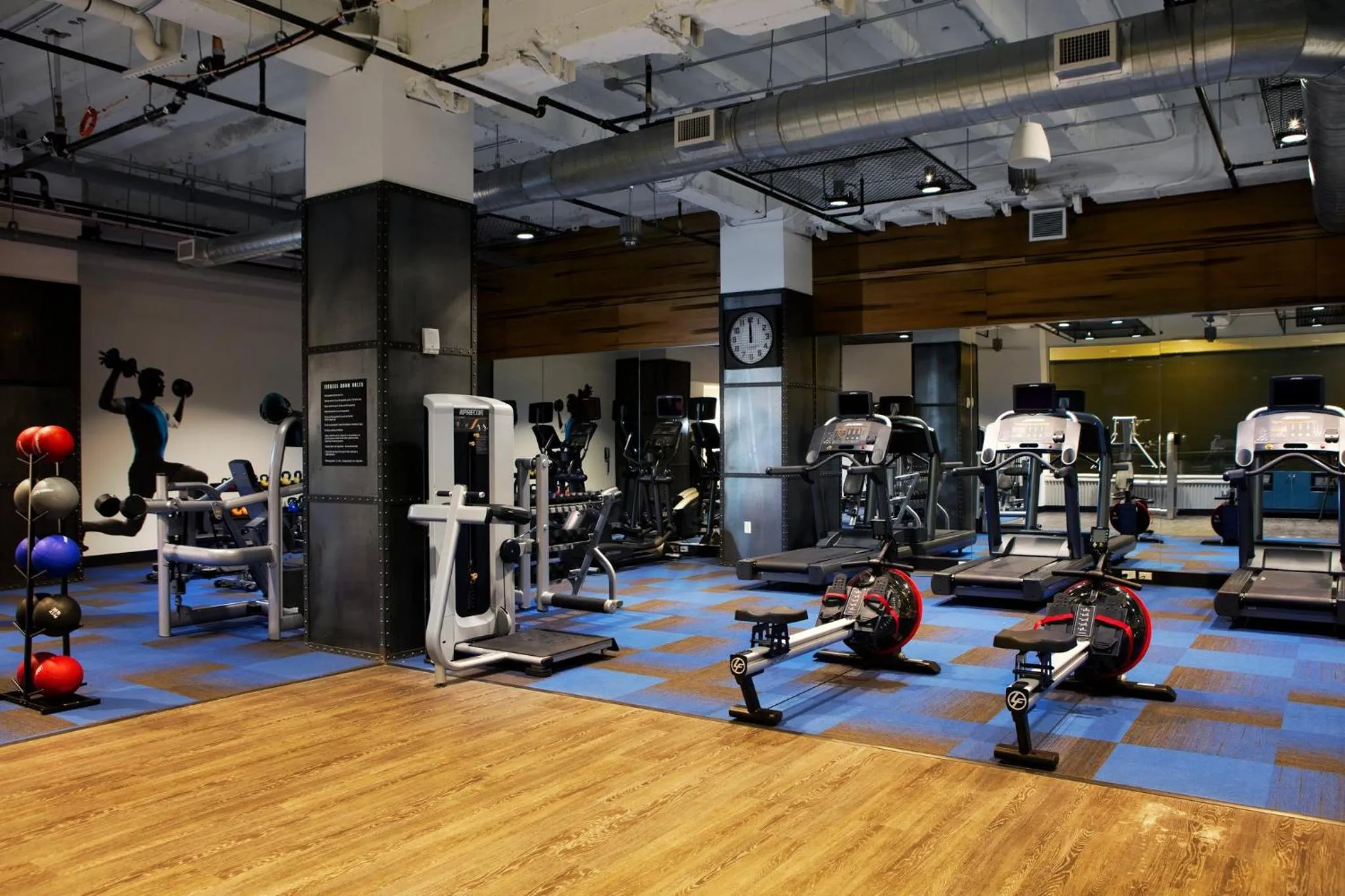 Fitness centre/facilities in Kimpton Cardinal Hotel by IHG