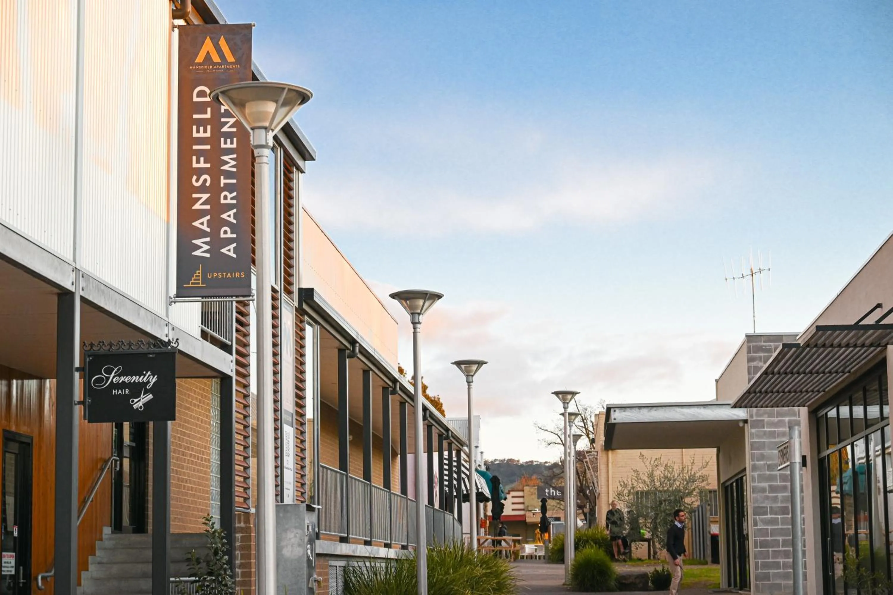 Property building in Mansfield Apartments