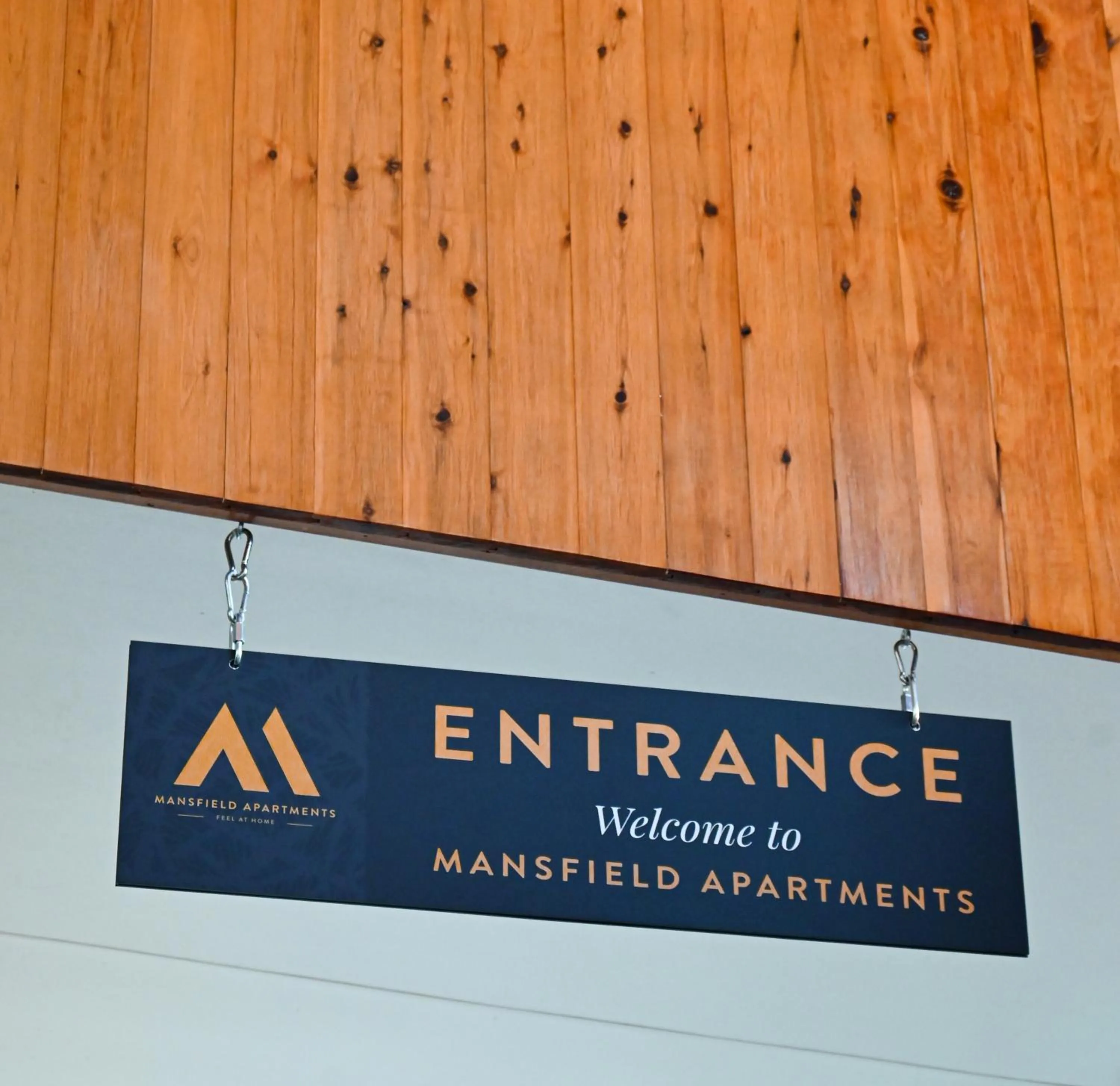 Property logo or sign in Mansfield Apartments