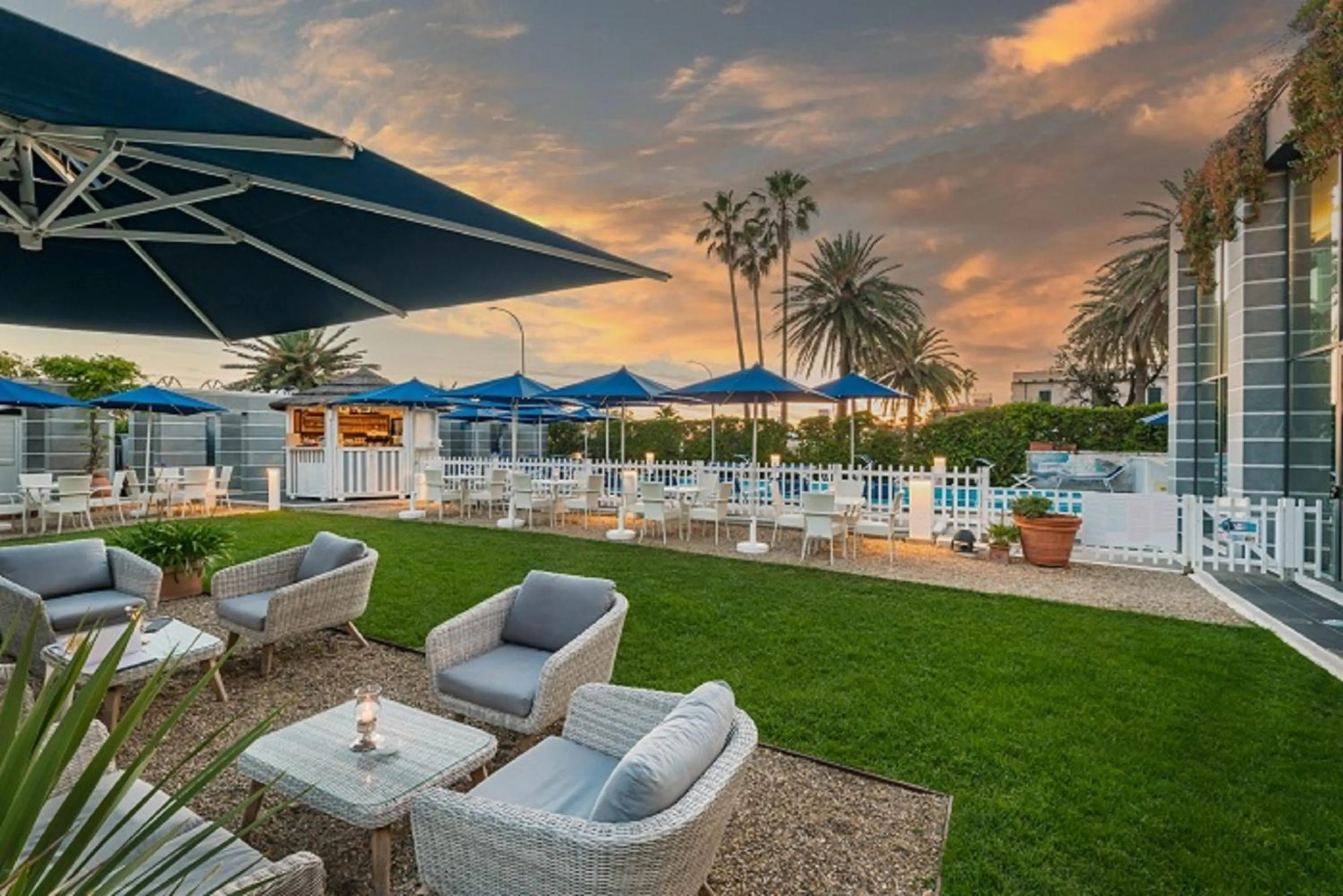 Garden in Hotel Excelsior