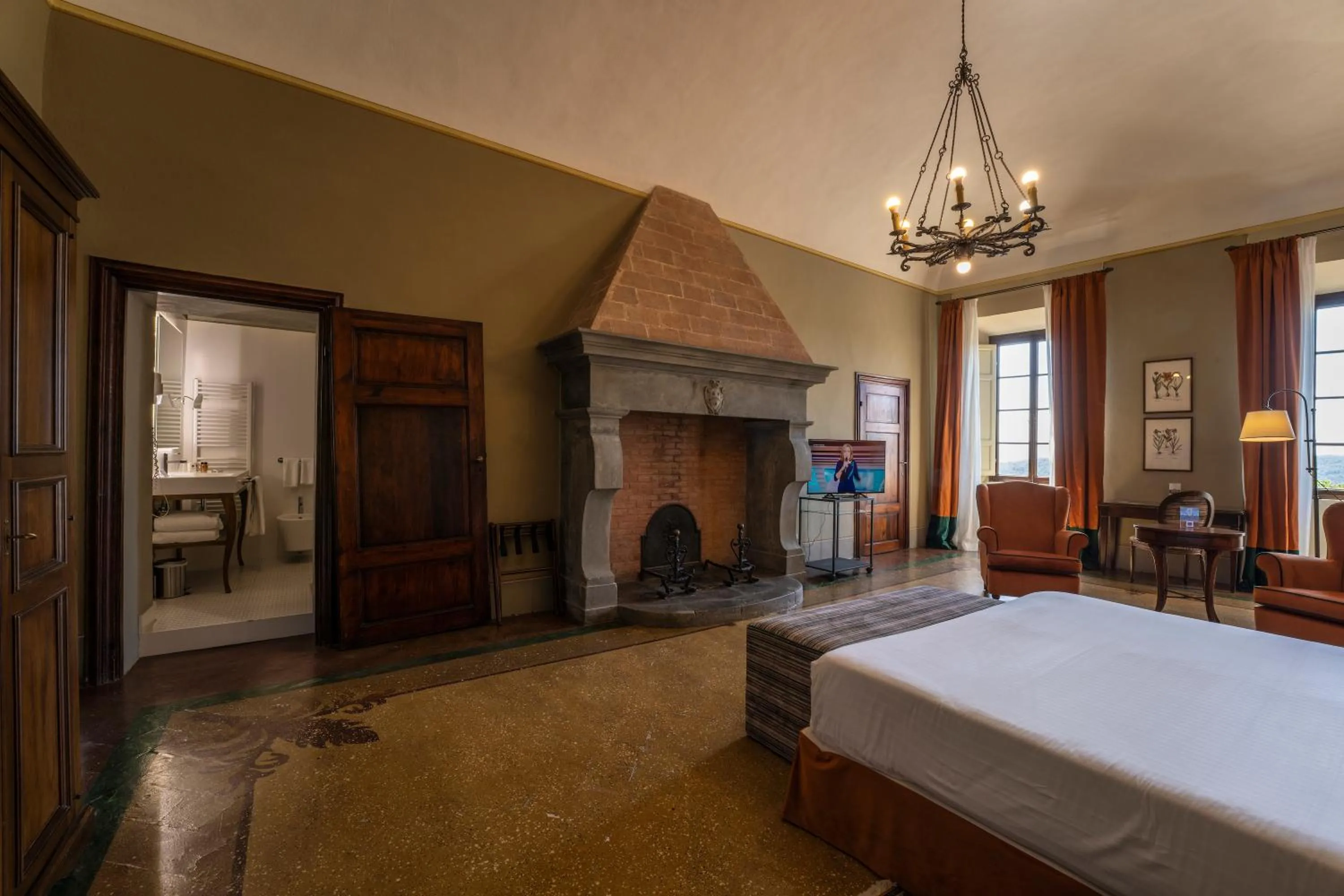 Bedroom in Palazzo Leopoldo Dimora Storica & Spa