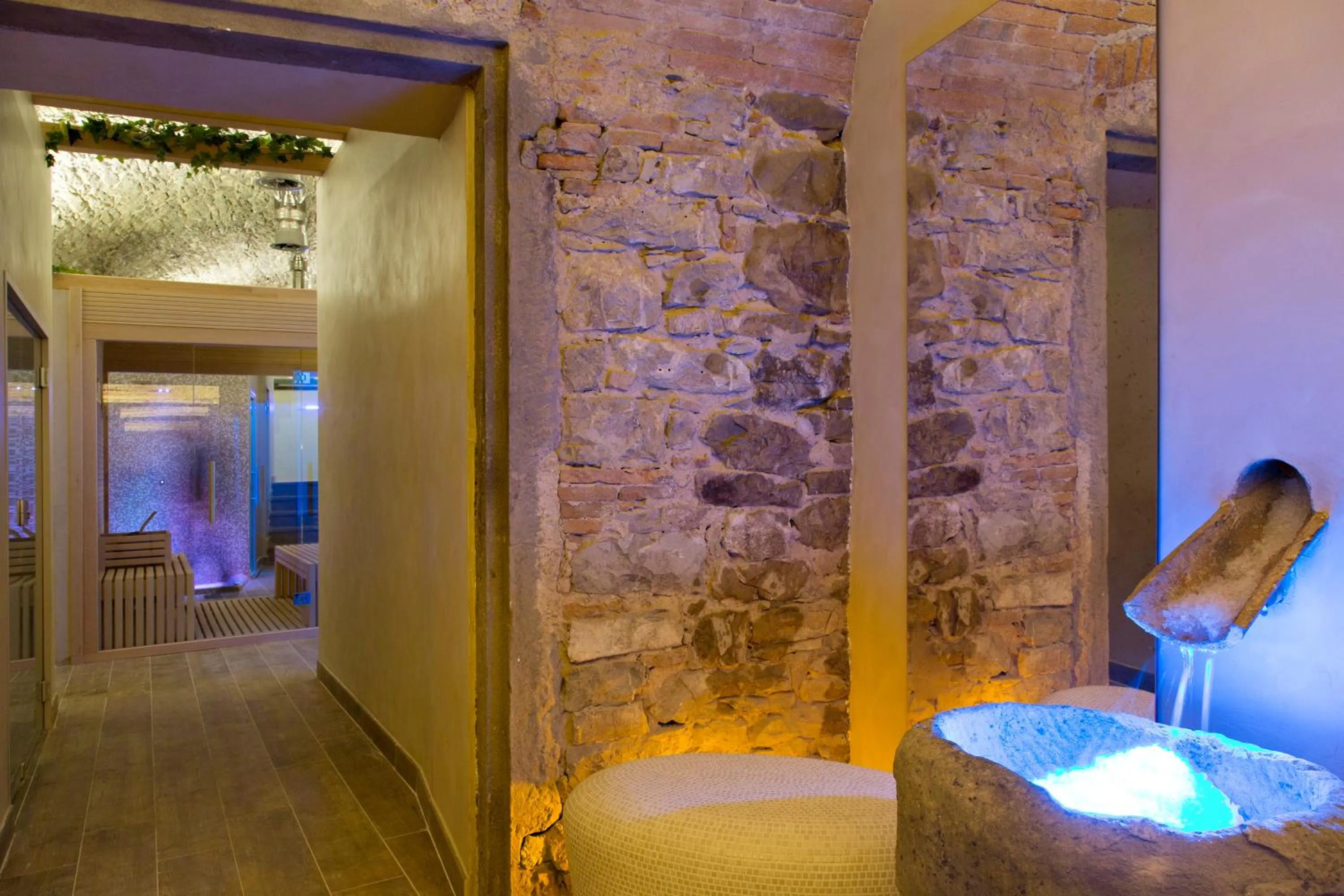 Sauna in Palazzo Leopoldo Dimora Storica & Spa