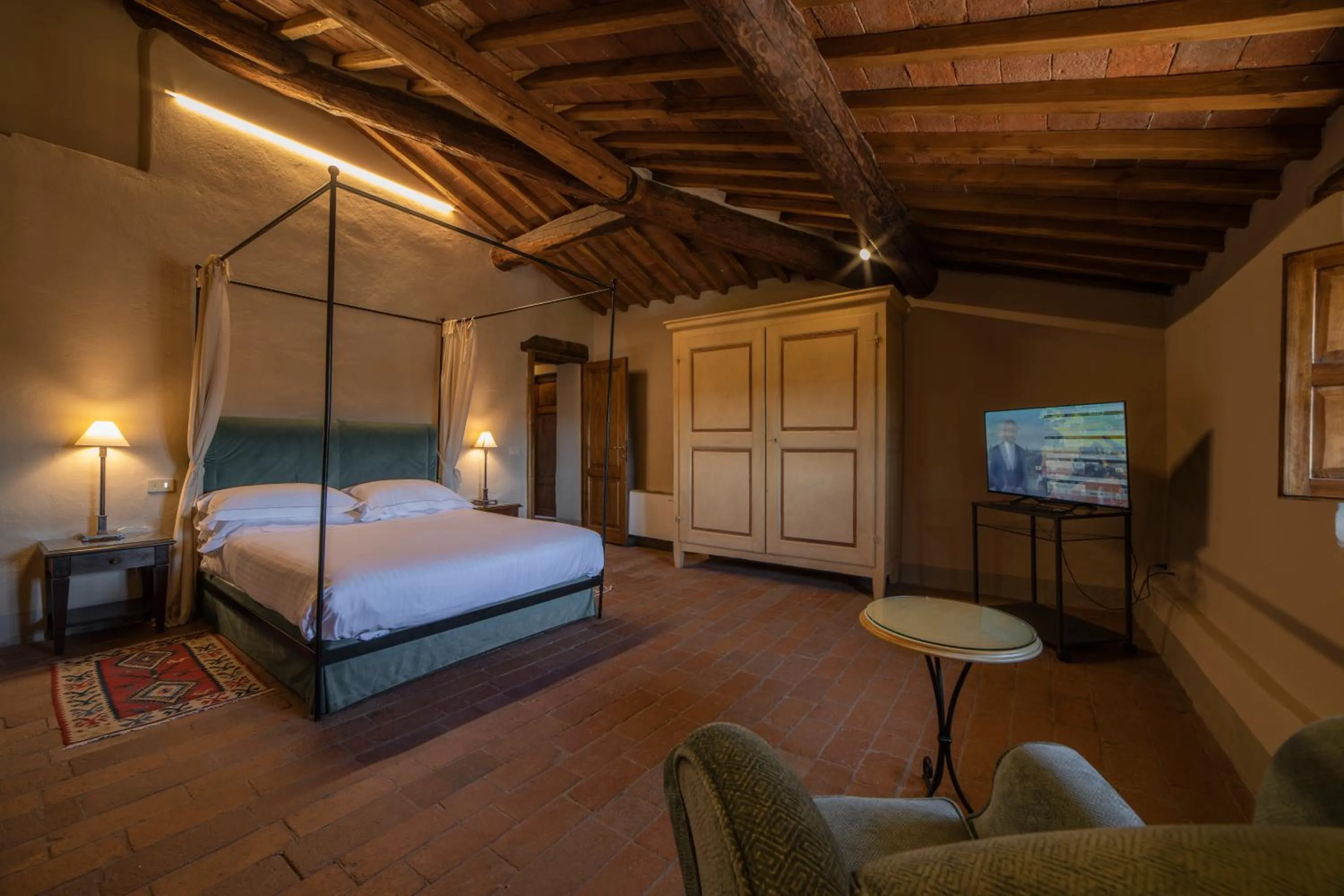 Bedroom, Bed in Palazzo Leopoldo Dimora Storica & Spa