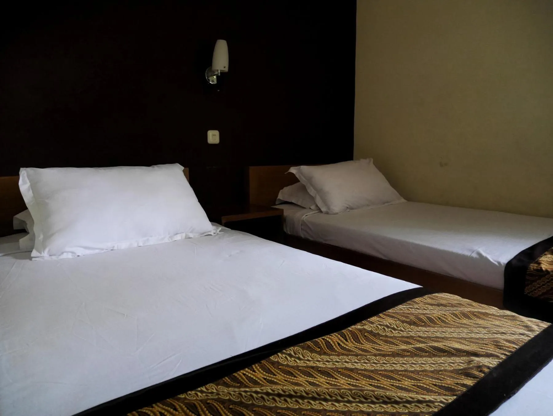 Bed in Rumah Tawa Hotel Syariah